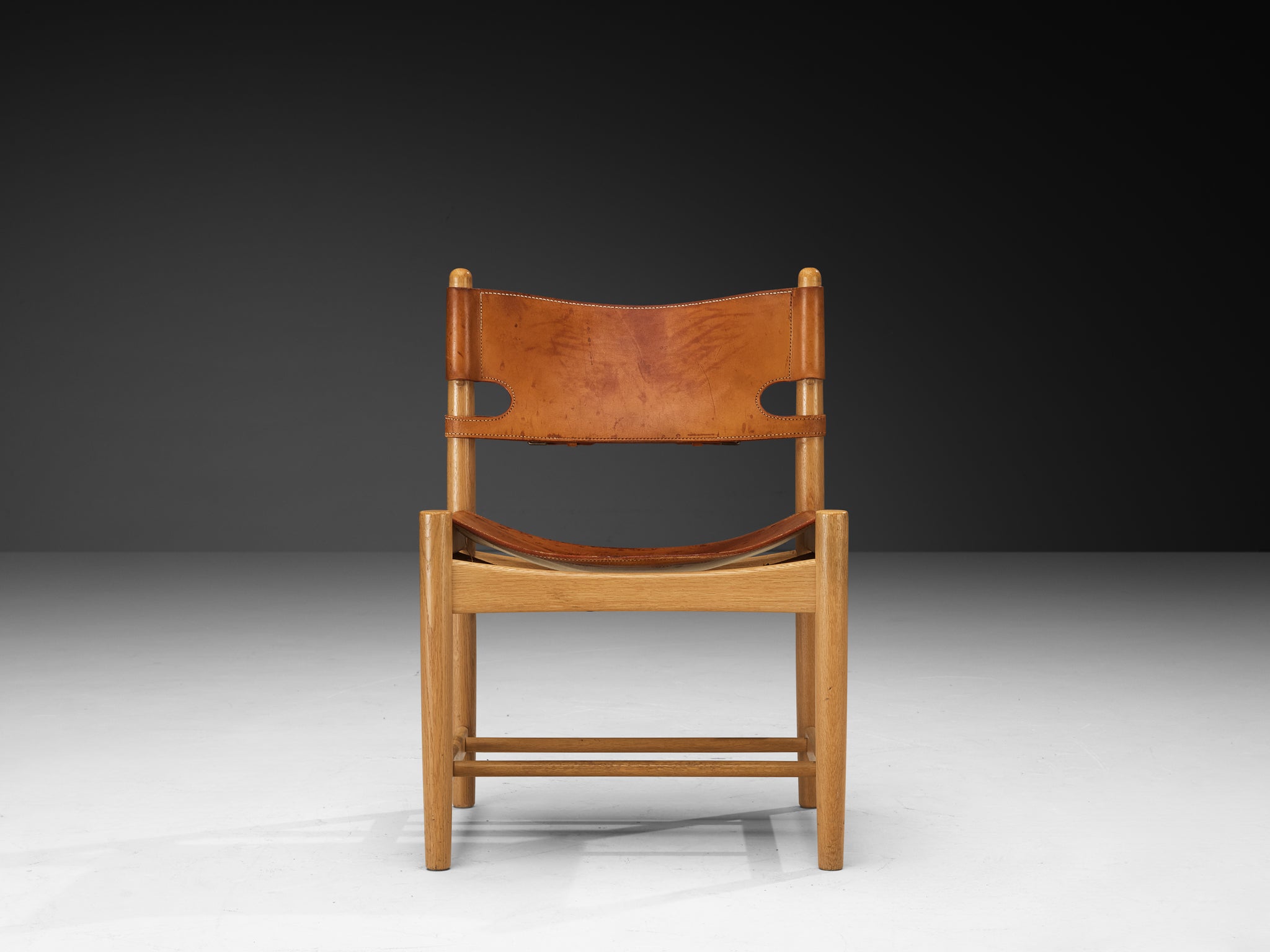 Børge Mogensen for Fredericia 'Spanish' Dining Chair in Oak Seating Morentz