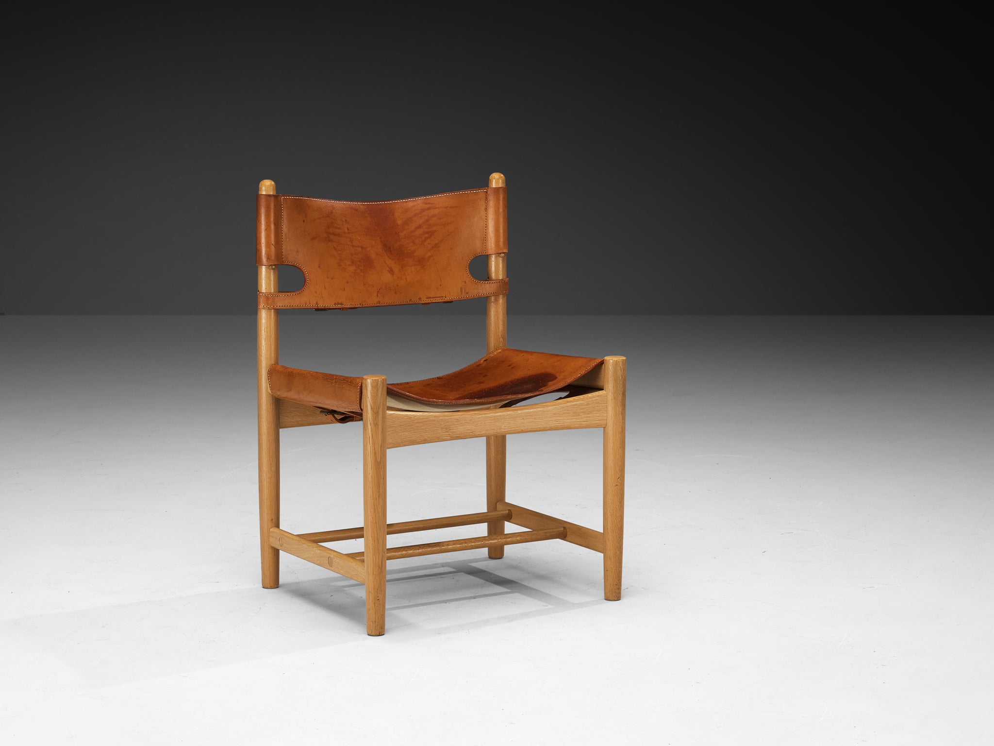 Børge Mogensen for Fredericia 'Spanish' Dining Chair in Oak