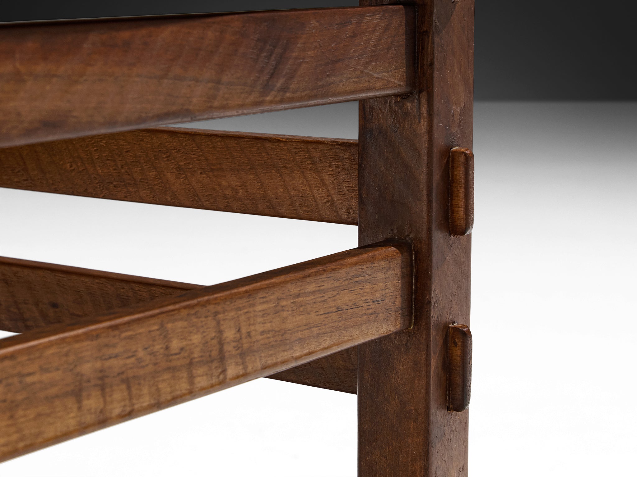 Giuseppe Rivadossi for Officina Rivadossi Dining Chair in Walnut Seating Morentz