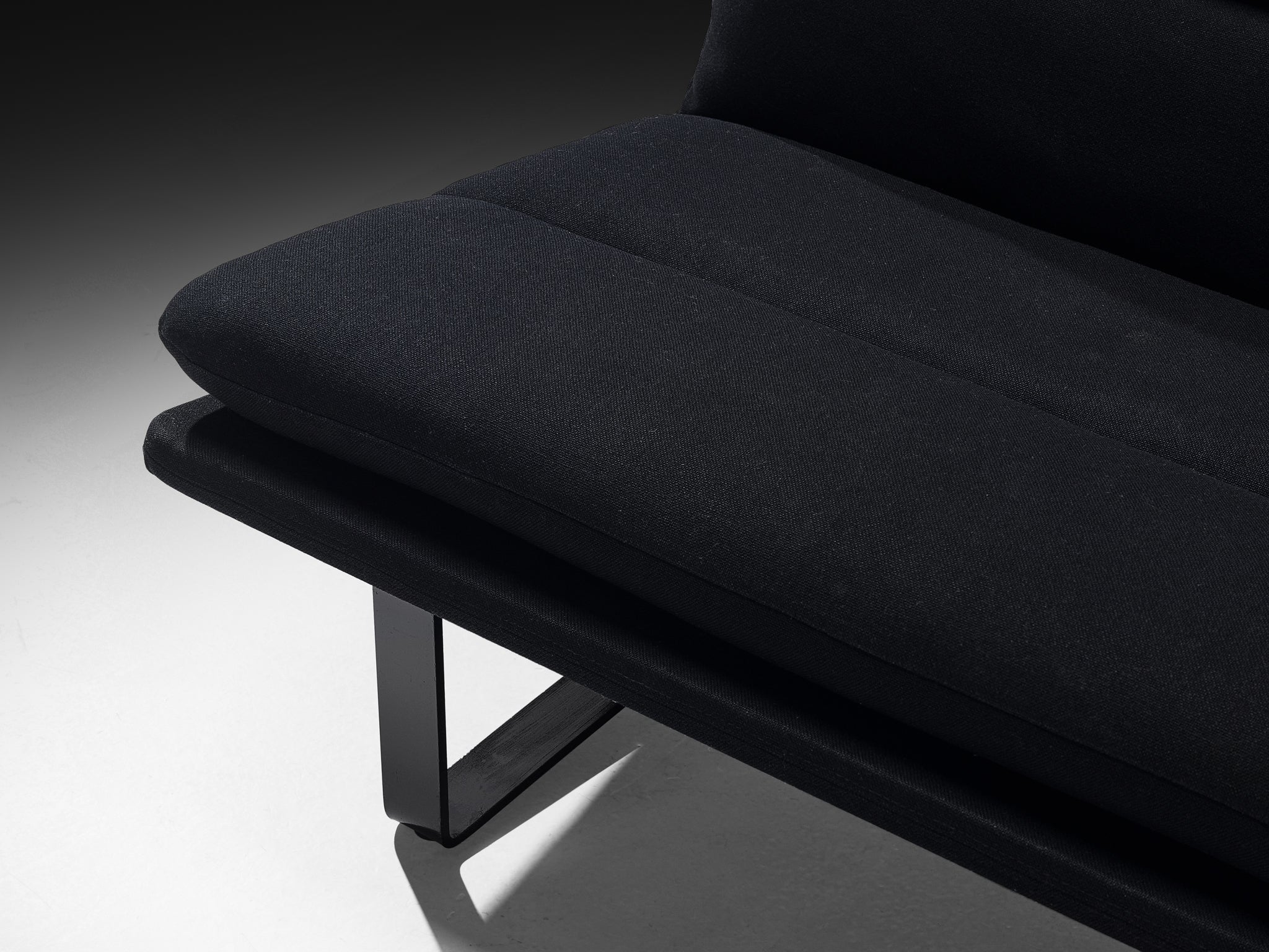 Kho Liang Ie for Artifort Sofas in Black Upholstery Seating Morentz