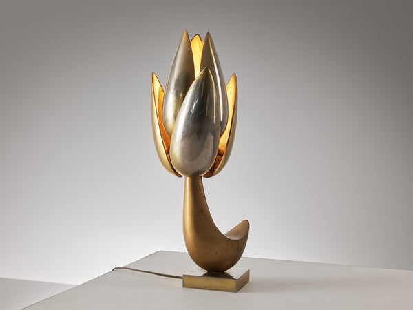 Atelier Michel Armand Sculptural 'Fleur' Table Lamp