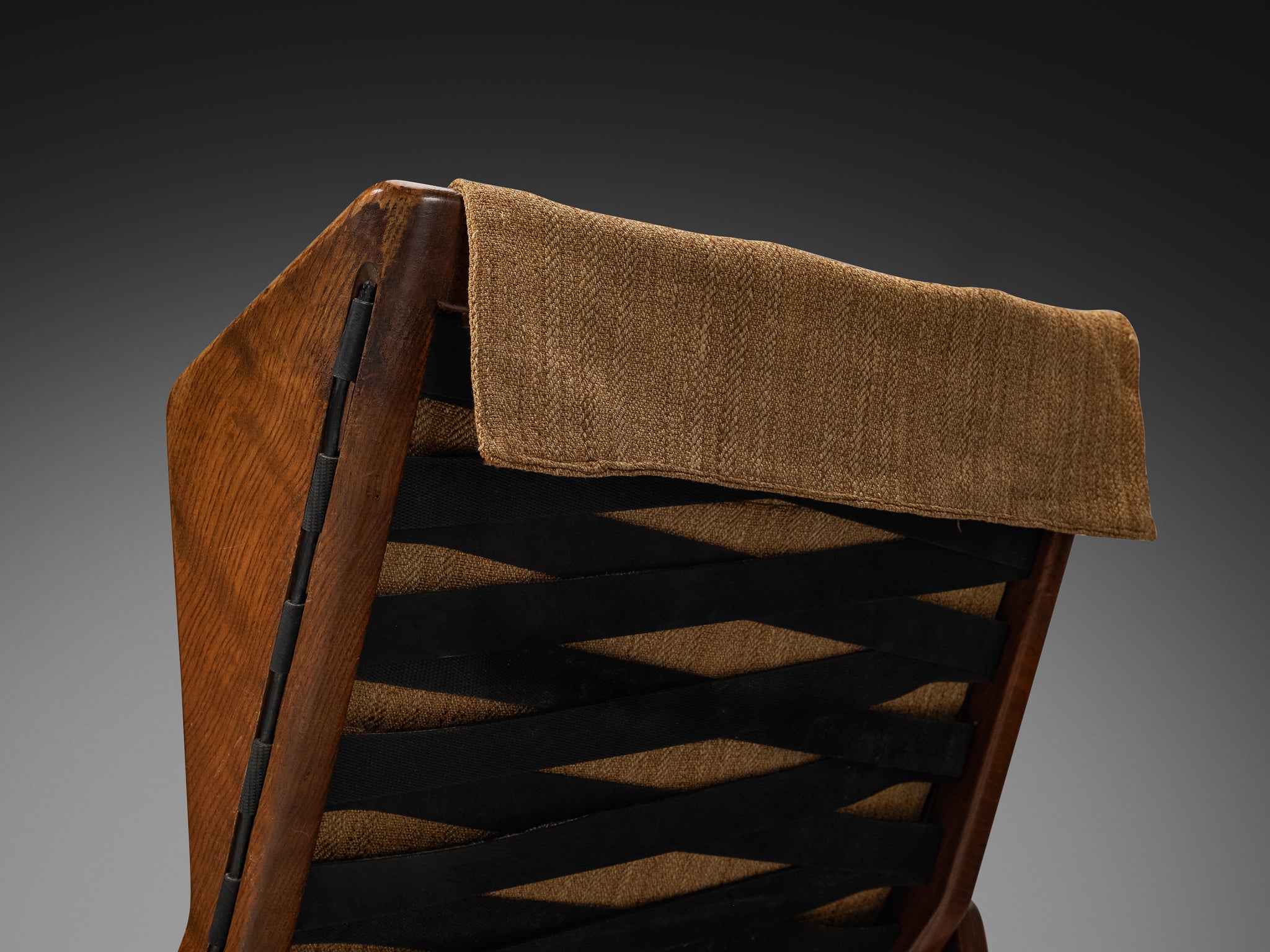 Rare Gio Ponti for Cassina '811' Lounge Chair in Original Upholstery Seating Morentz