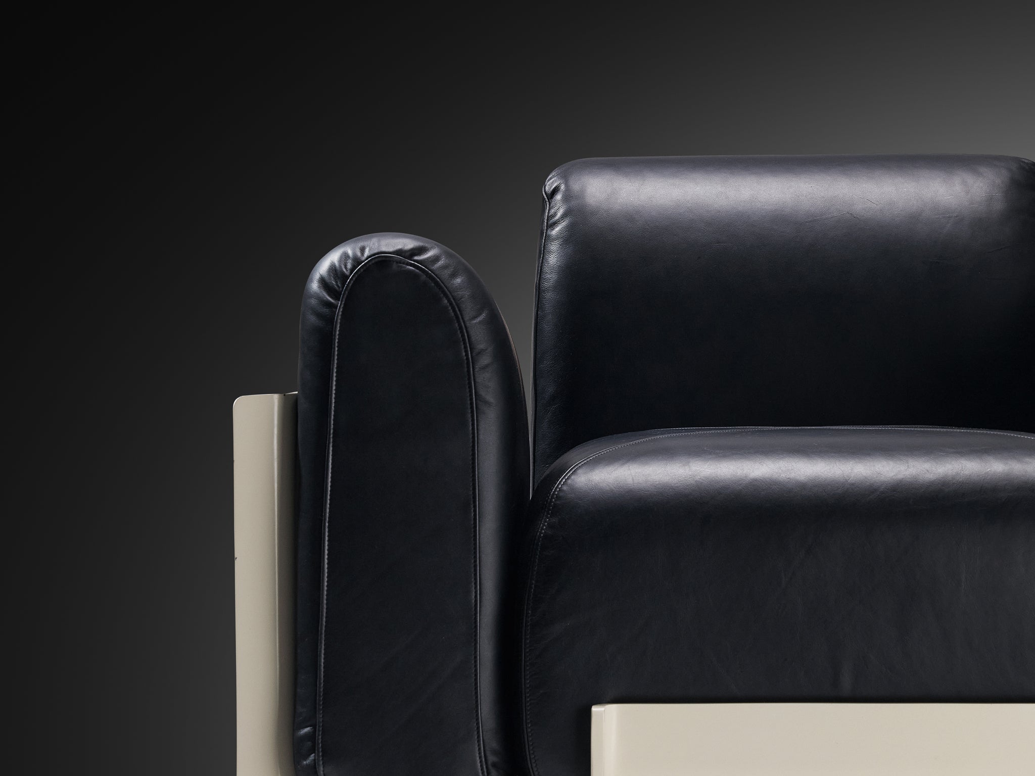 Guarnacci, Padovano & Claudio Vagnoni for 1P 'Duna' Lounge Chair with Ottoman Seating Morentz