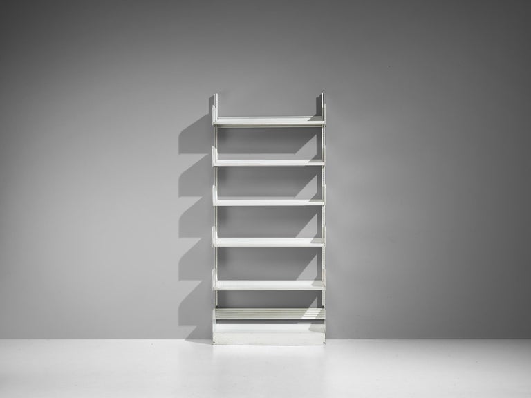 Lips Vago 'Congresso' Bookcase in White Steel