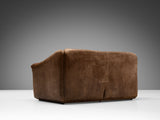 De Sede 'DS-47 'Two Seat Sofa in Cognac Leather