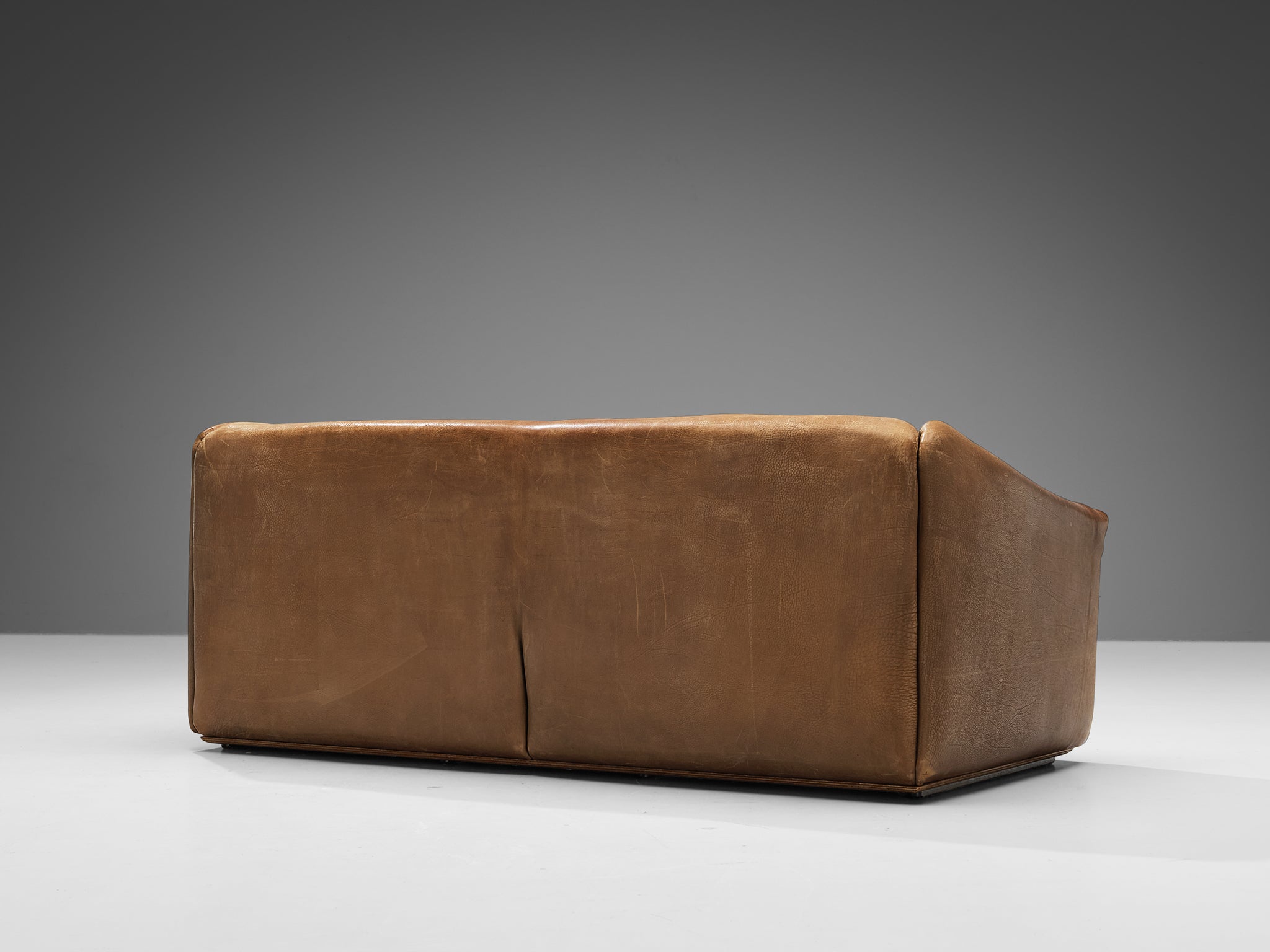 De Sede 'DS-47 'Three Seat Sofa in Cognac Leather