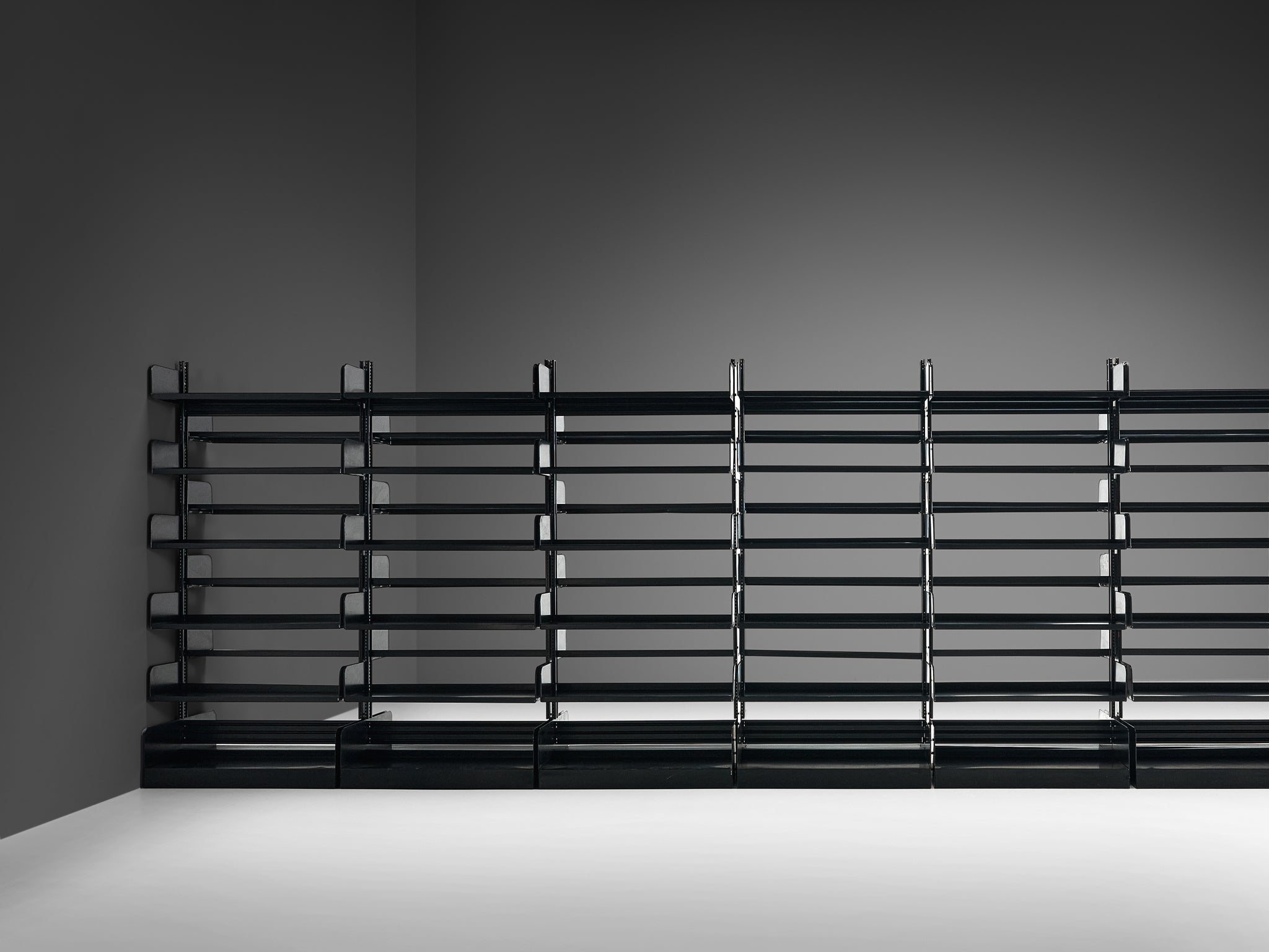 Lips Vago Library Wall of Eight 'Congresso' Bookcases Case pieces and storage cabinets Morentz