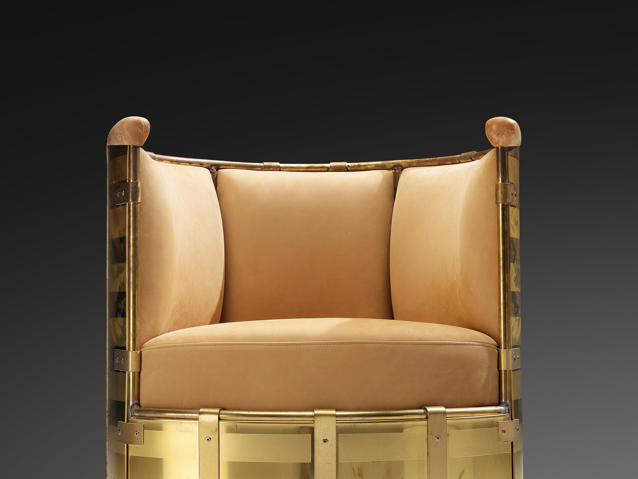 Mats Theselius for Källemo AB Limited Edition Pair of Lounge Chairs 'El Dorado' Seating Morentz