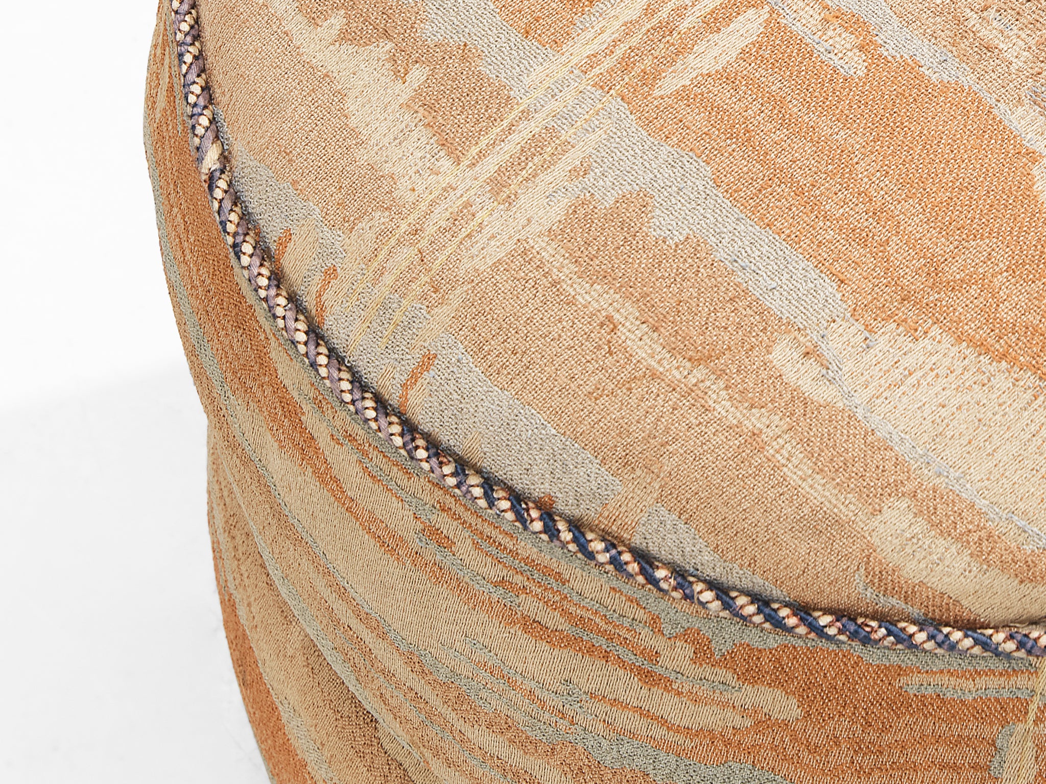 Jindrich Halabala Stool in Decorative Upholstery Seating Morentz