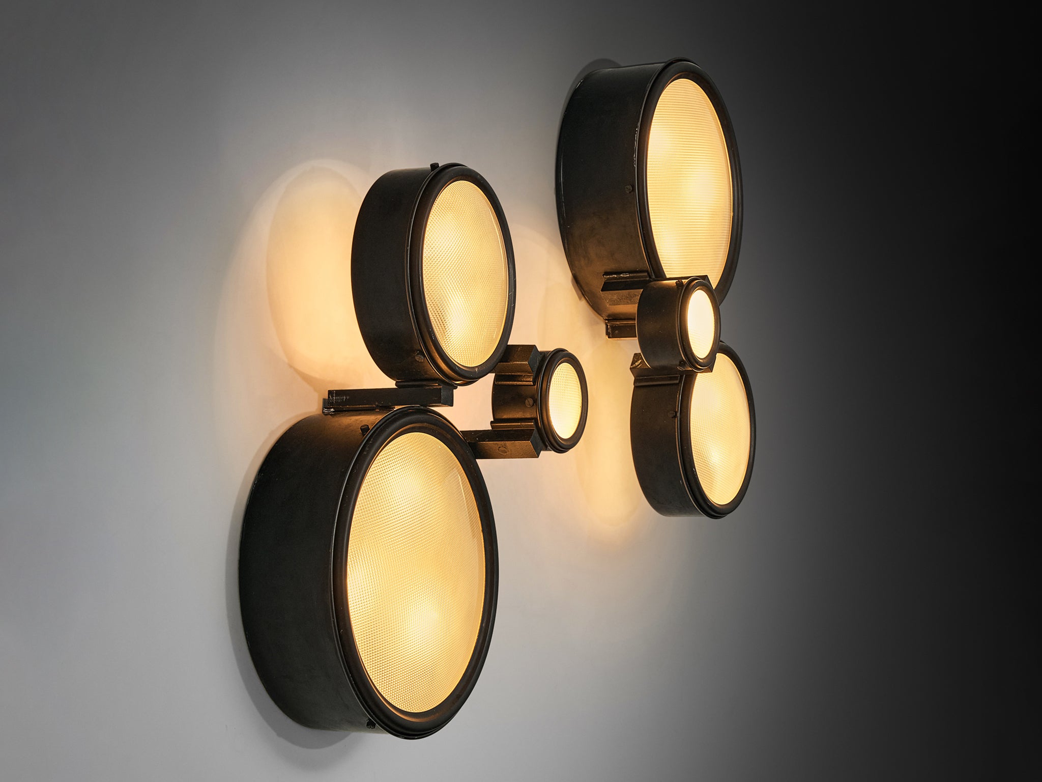 Rare Studio B.B.P.R. for Arteluce Ceiling or Wall Lights Lighting Morentz