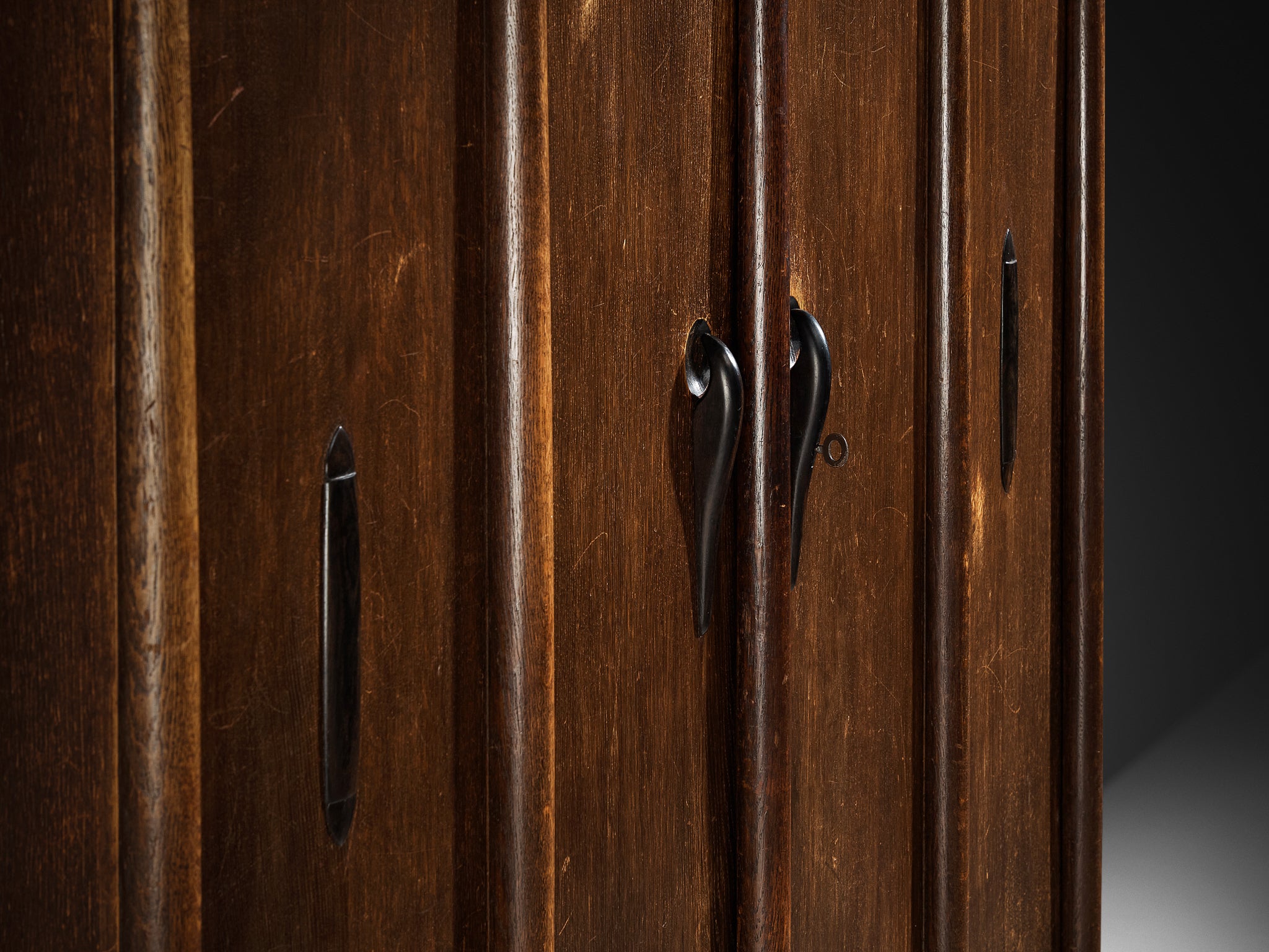 Early 1920s Willem Penaat Higboard in Oak Case pieces and storage cabinets Morentz