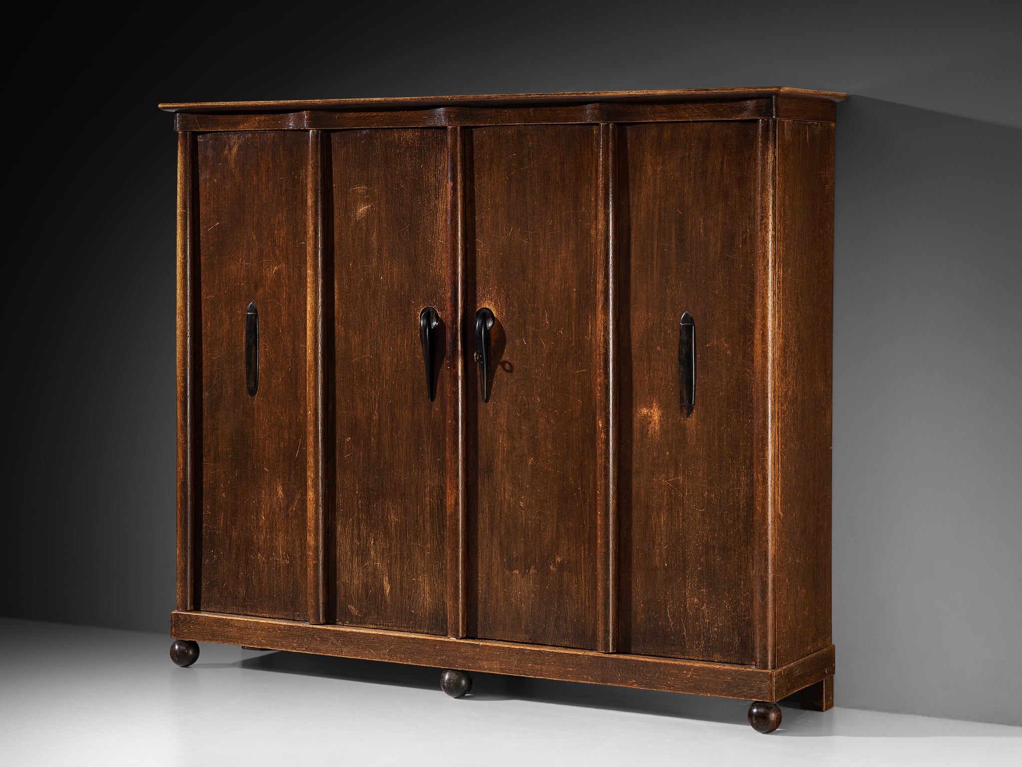 Early 1920s Willem Penaat Higboard in Oak Case pieces and storage cabinets Morentz