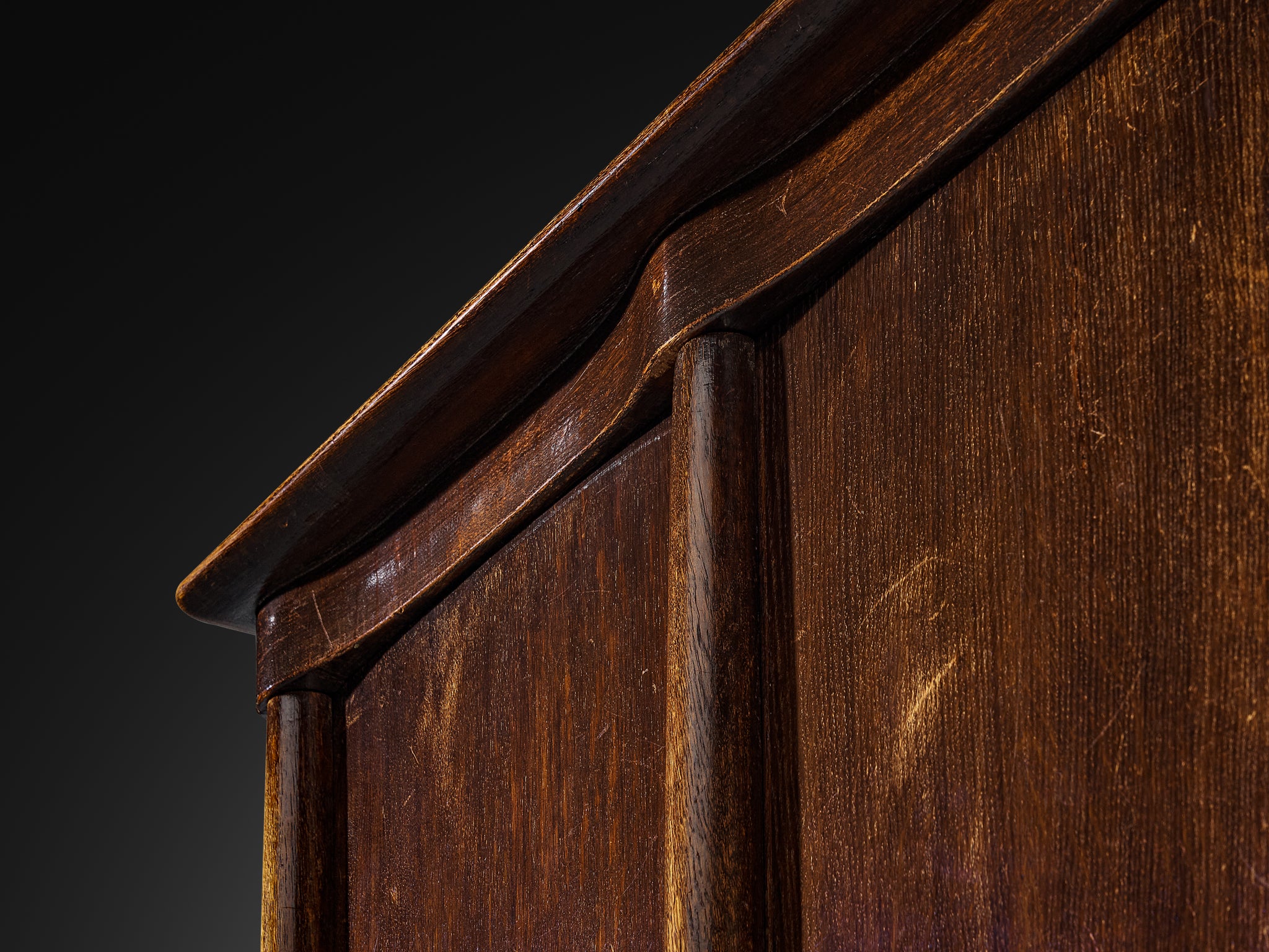 Early 1920s Willem Penaat Higboard in Oak Case pieces and storage cabinets Morentz