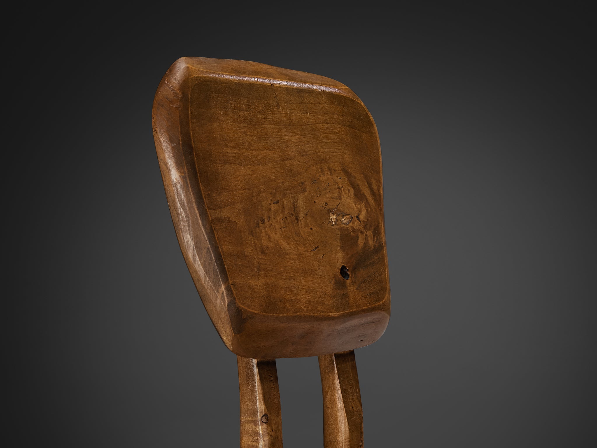 Organic Brutalist Chairs in Maple seating Morentz