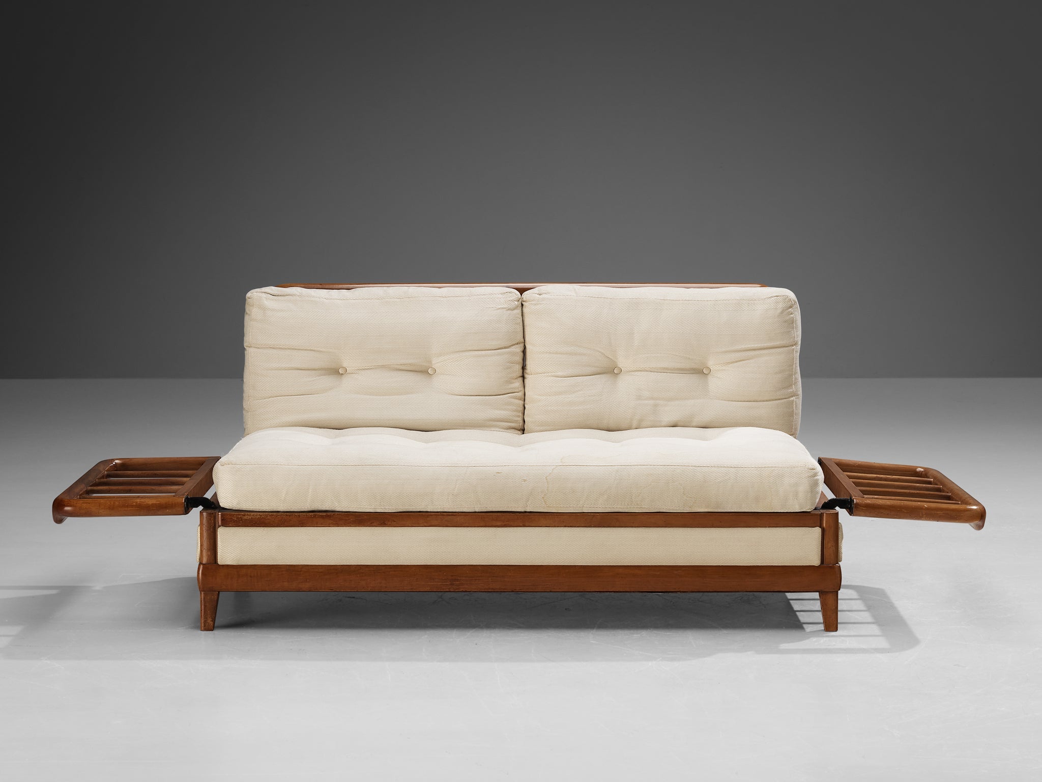 Osvaldo Borsani for Arredamenti Borsani Varedo Daybed in Walnut seating Morentz