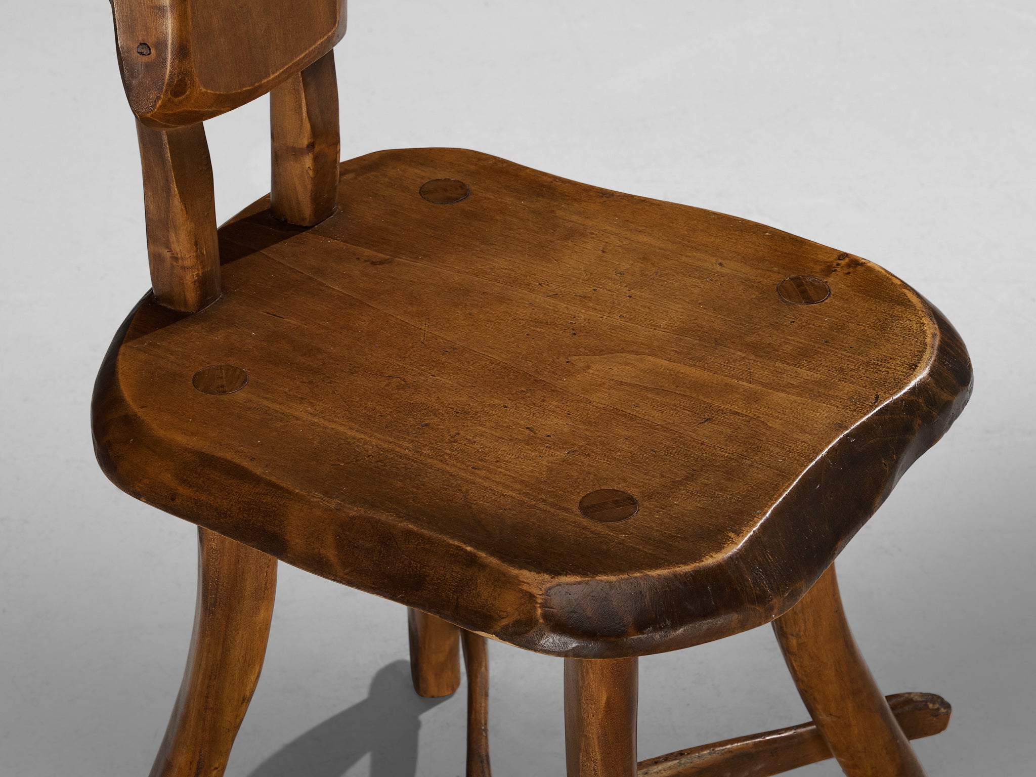 Organic Brutalist Chairs in Maple Seating Morentz