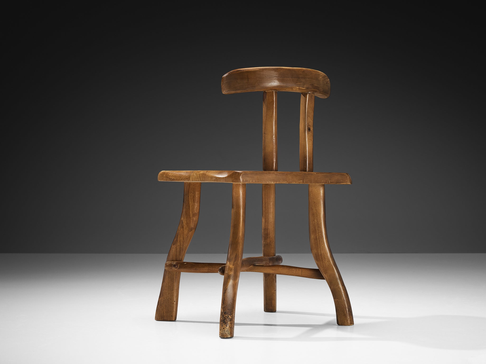 Organic Brutalist Chairs in Maple Seating Morentz