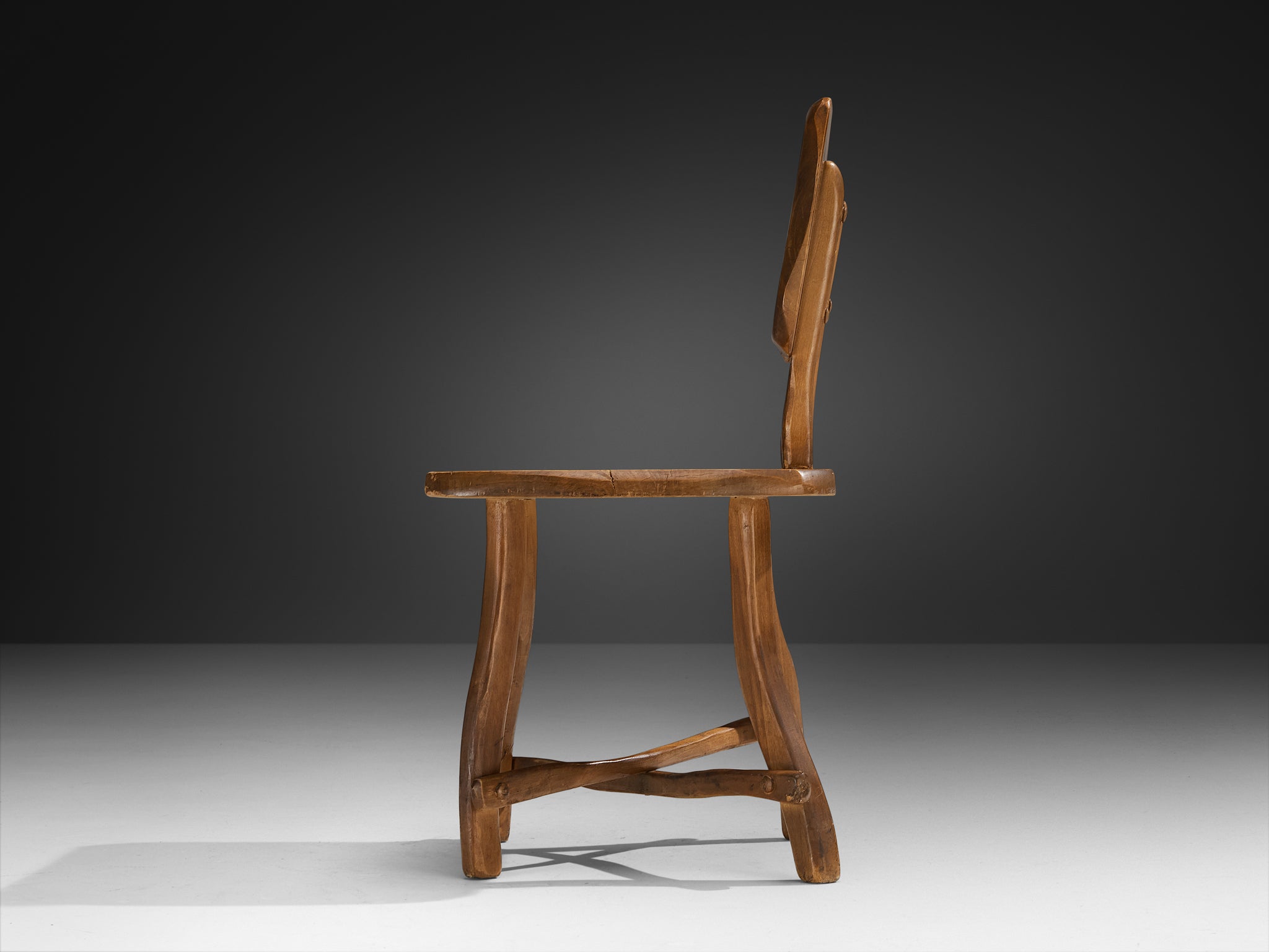 Organic Brutalist Chair in Maple Seating Morentz