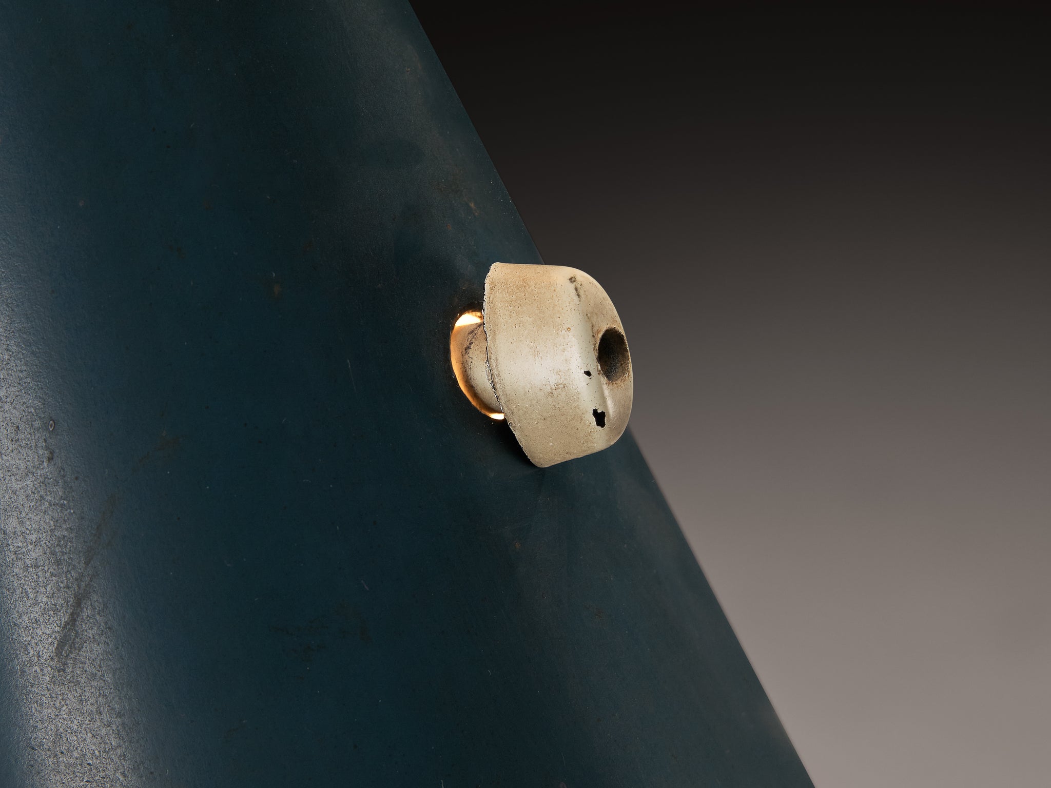 Rare Hans Bergström for Ateljé Lyktan Two-Armed Floor Lamp with Cocoon Shade Lighting Morentz