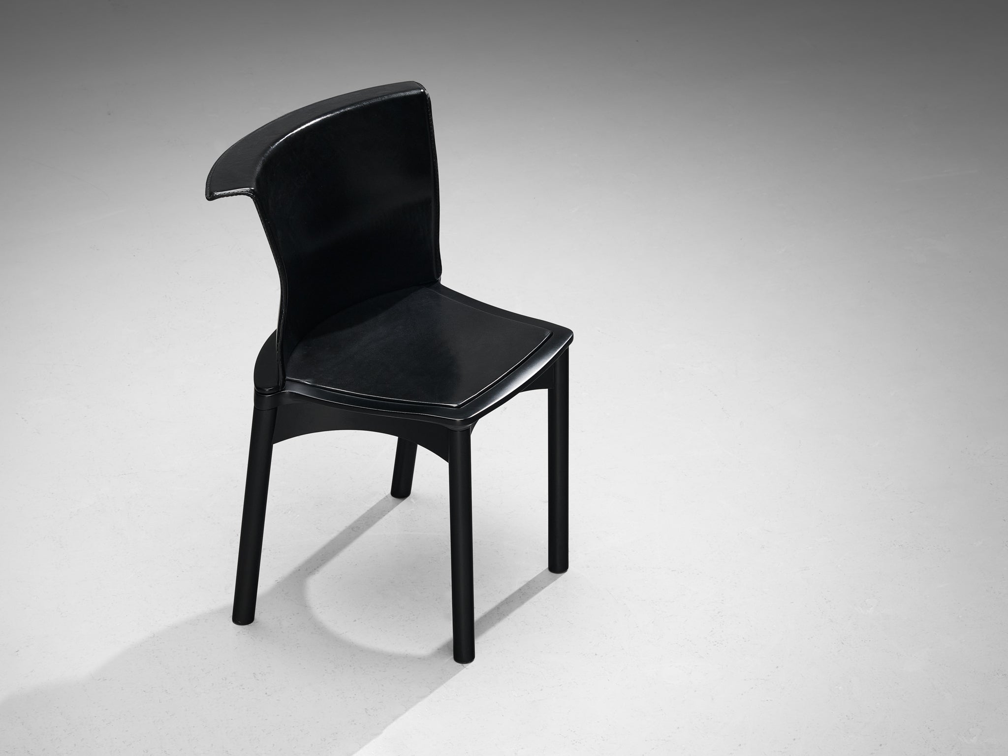 Francesco Binfaré for Cassina Set of Four 'Hock' Dining Chairs in Blac