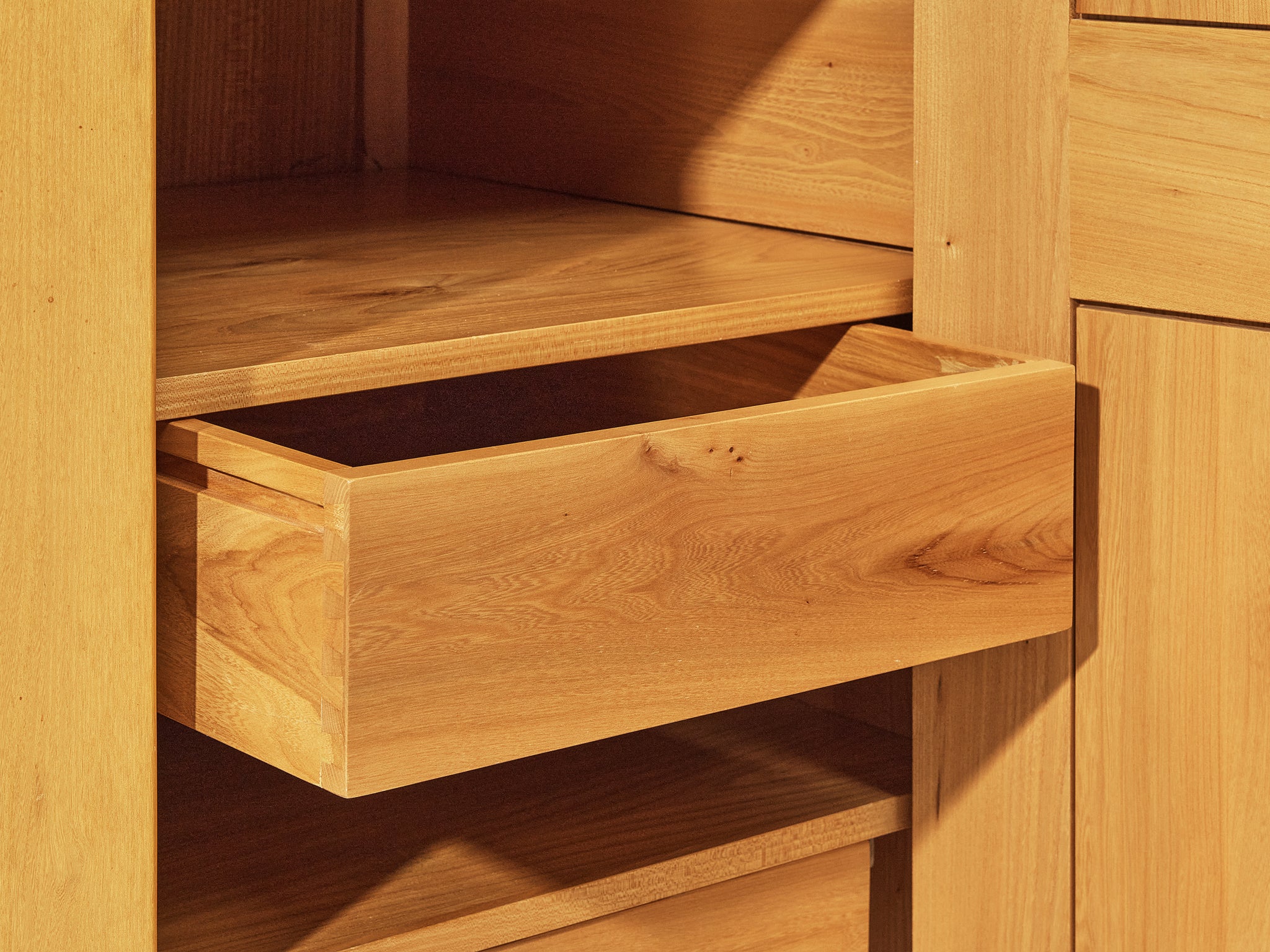 Maison Regain Grand Highboard or Wardrobe in Solid Elm Case pieces and storage cabinets Morentz