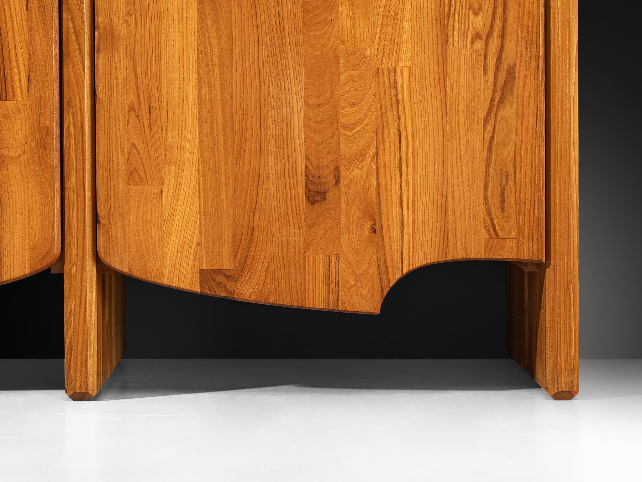 Pierre Chapo Custom Made 'Chlacc' Highboard in Elm case pieces and storage cabinets Morentz