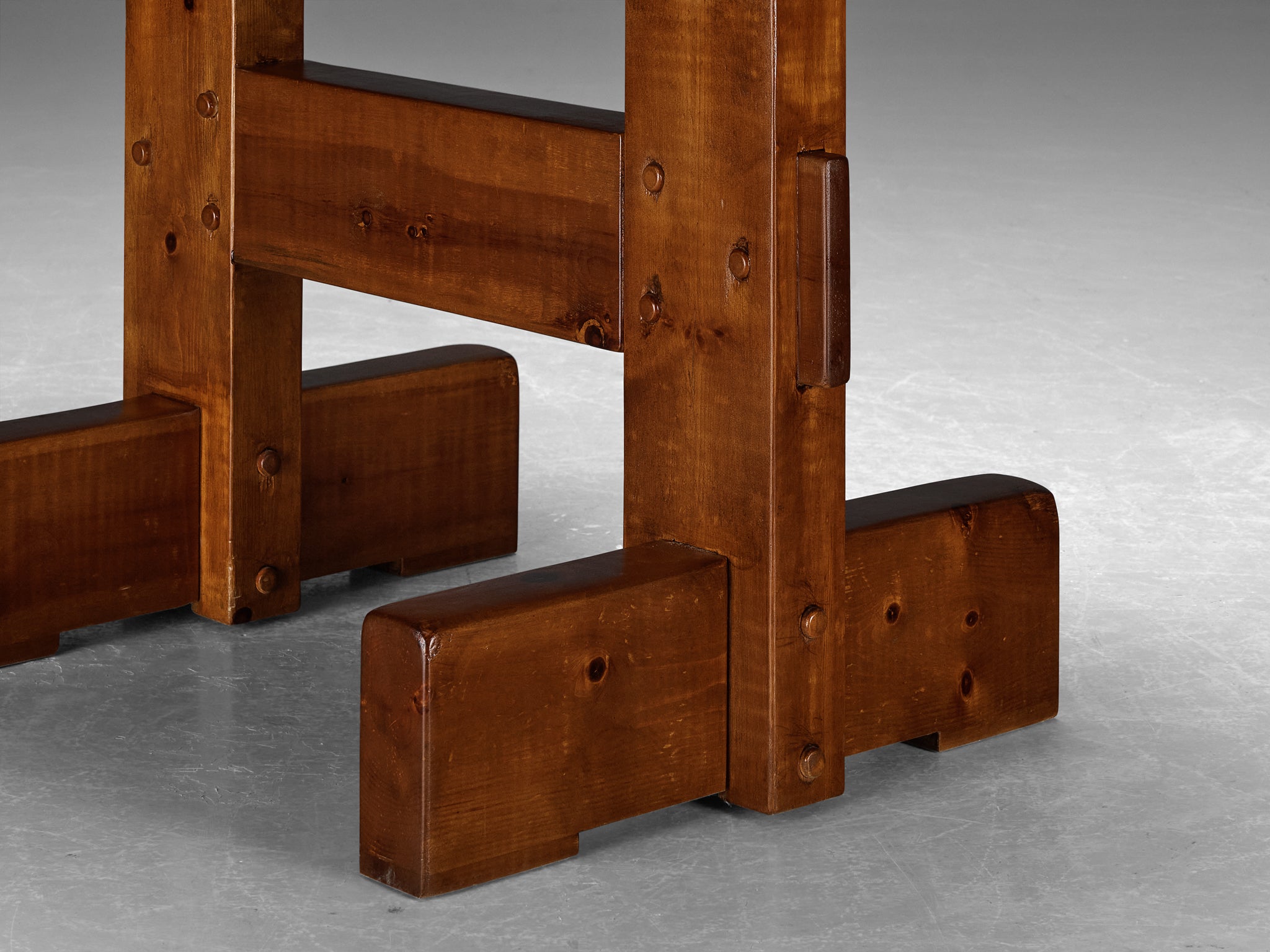 Giuseppe Rivadossi Dining Table in Pine