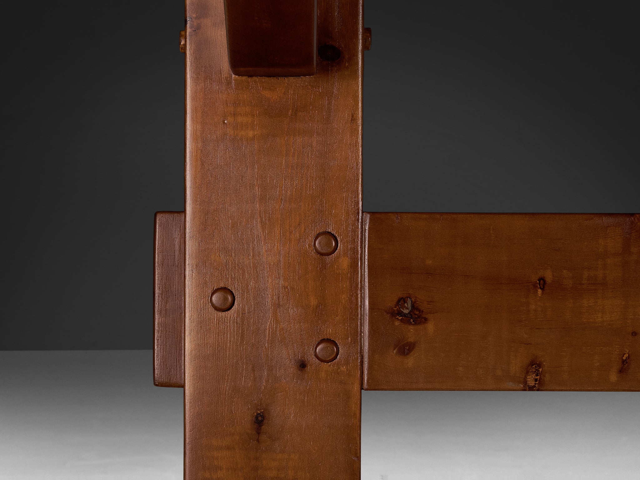 Giuseppe Rivadossi Dining Table in Pine