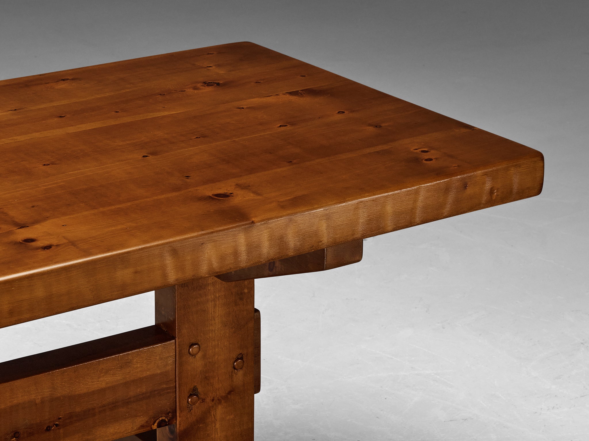 Giuseppe Rivadossi Dining Table in Pine
