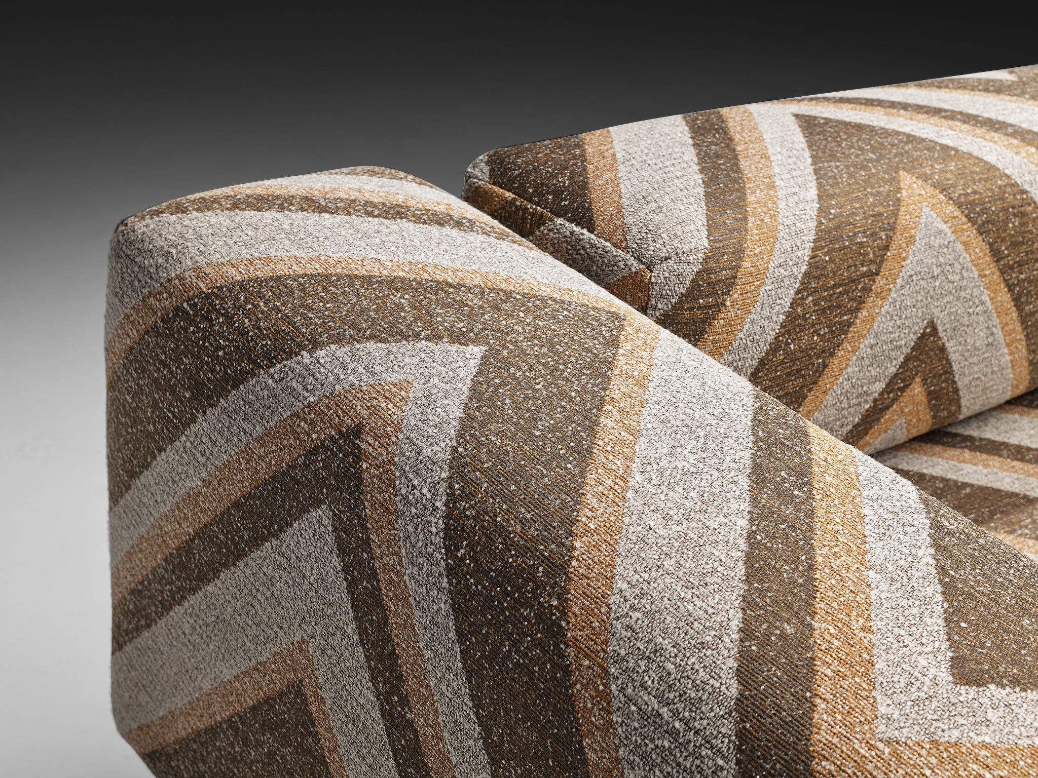 Howard Keith 'Diplomat' Sofa in Striped Fabric