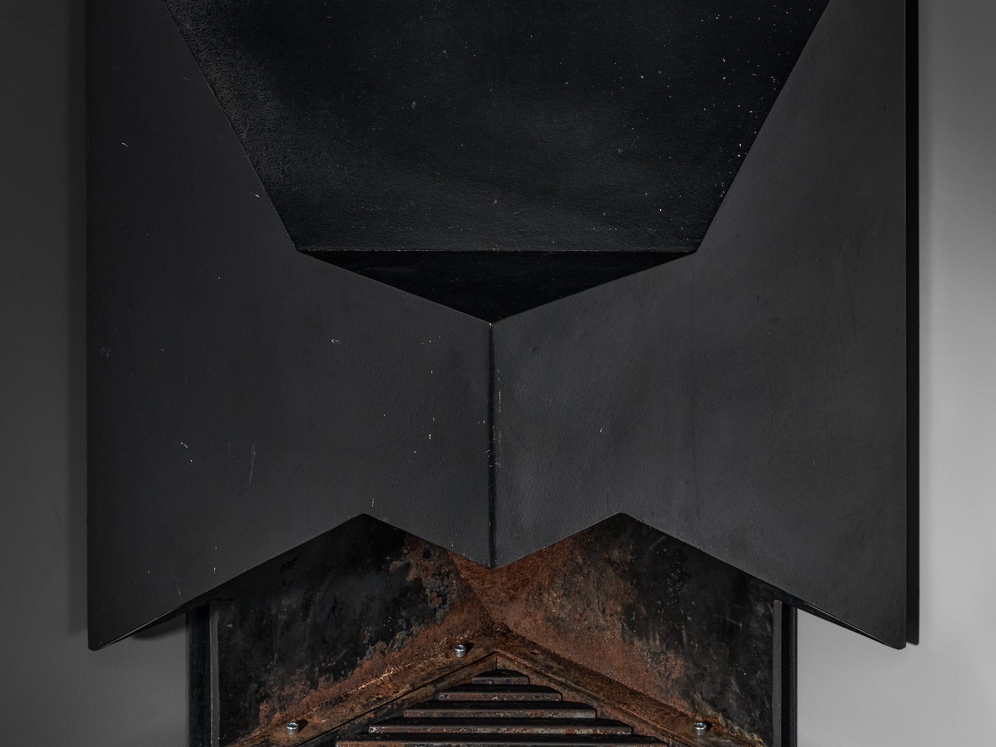 MBM Arquitectes (Martorell, Bohigas, Mackay) Fireplace in Iron Building and Garden Elements Morentz