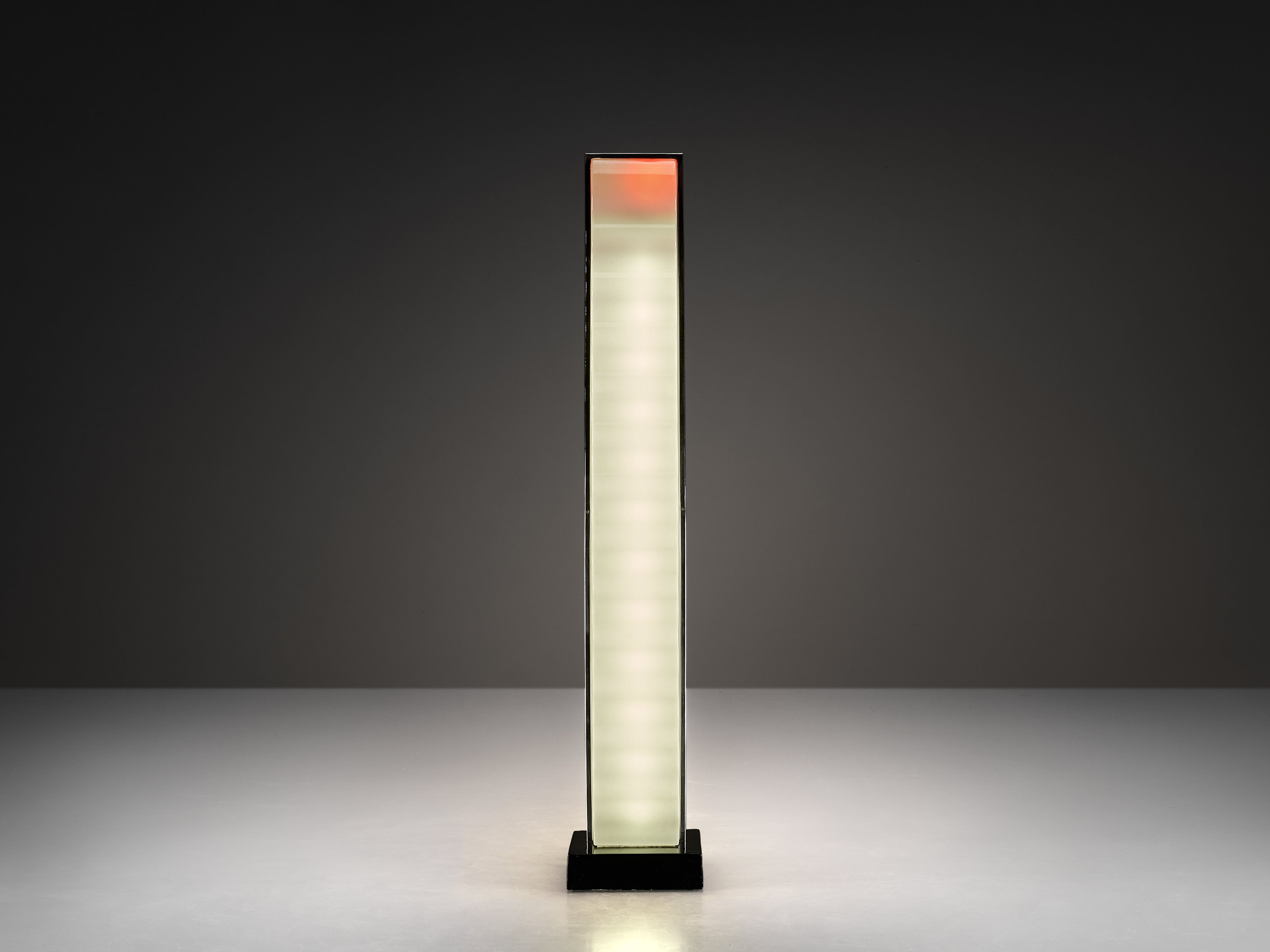 Ettore Sottsass for Design Centre/Poltronova 'Cometa' Floor Lamp in Perspex Lighting Morentz