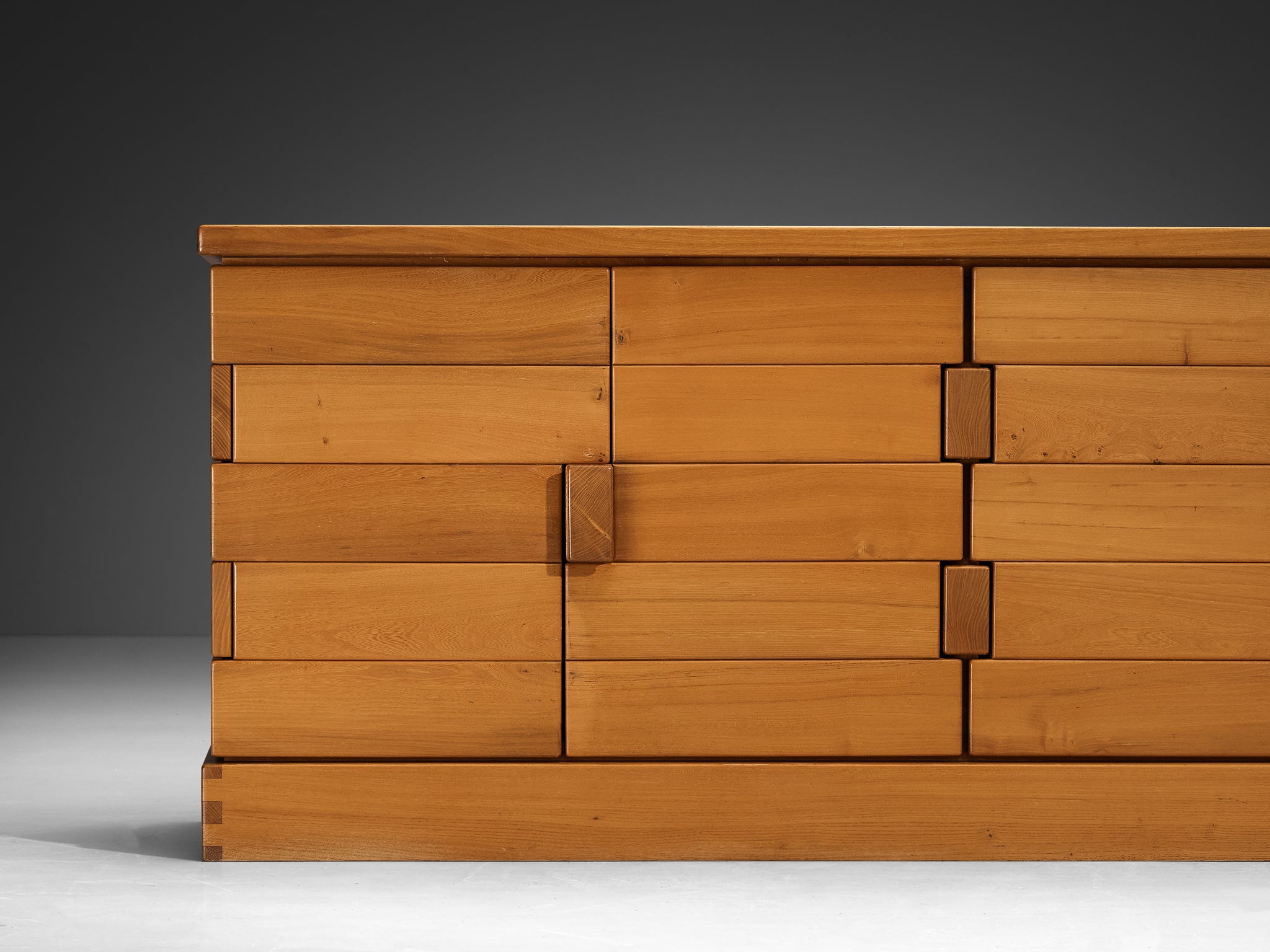 Maison Regain Sideboard in Solid Elm Case pieces and storage cabinets Morentz