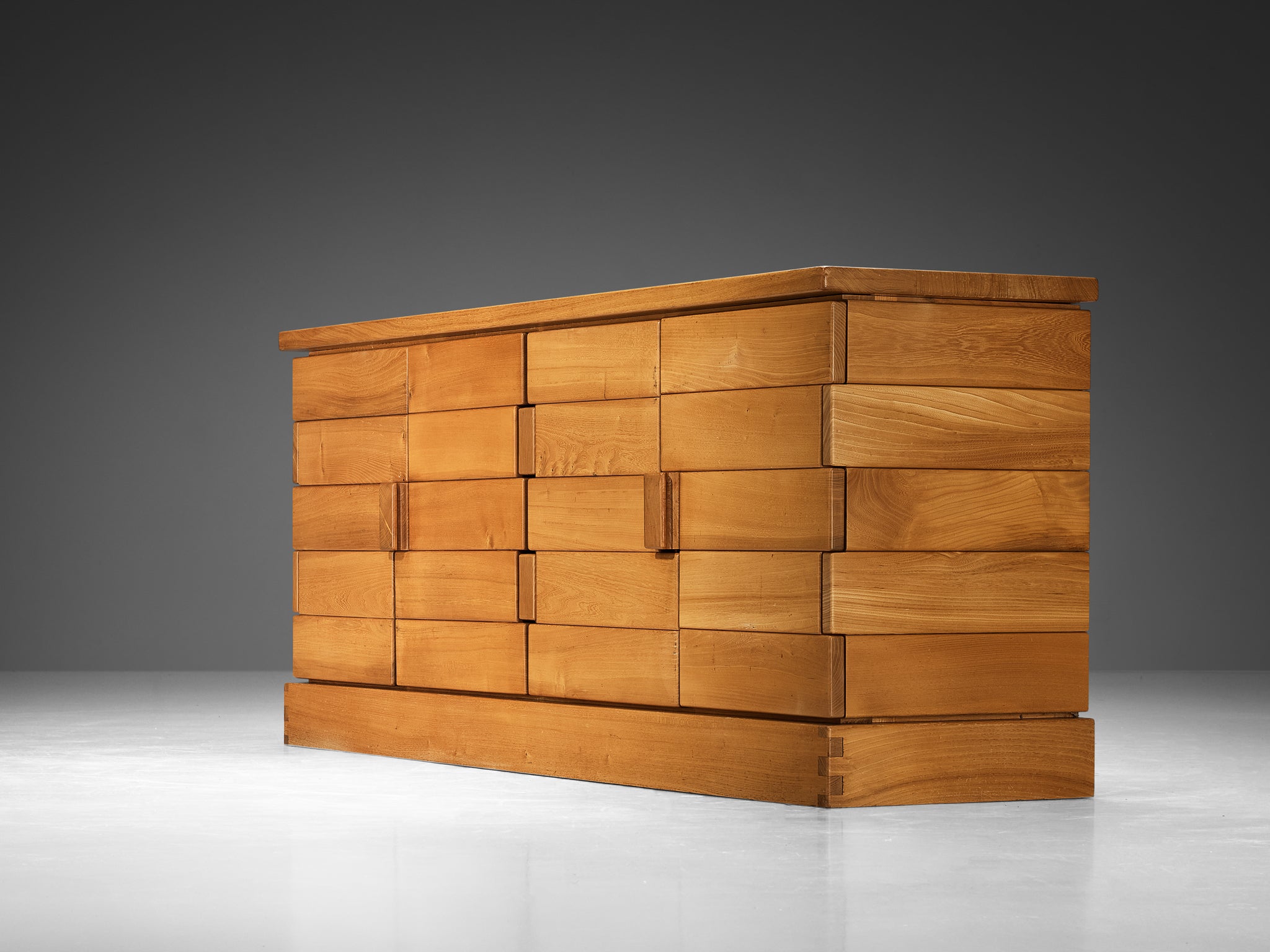 Maison Regain Sideboard in Solid Elm Case pieces and storage cabinets Morentz