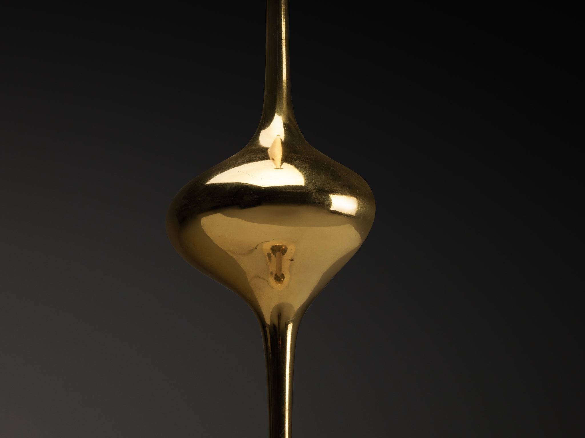 Angelo Lelii for Arredoluce ‘Cobra’ Table Lamps in Brass Lighting Morentz