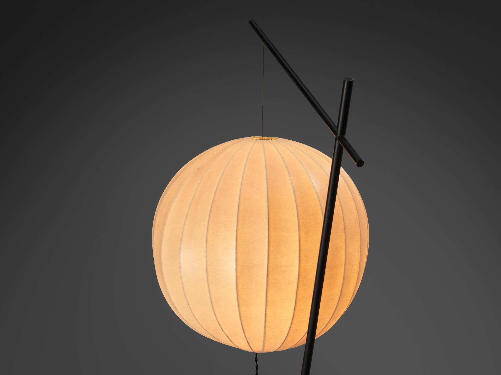 RAAK Floor Lamp with Fiberglass Cocoon Shade