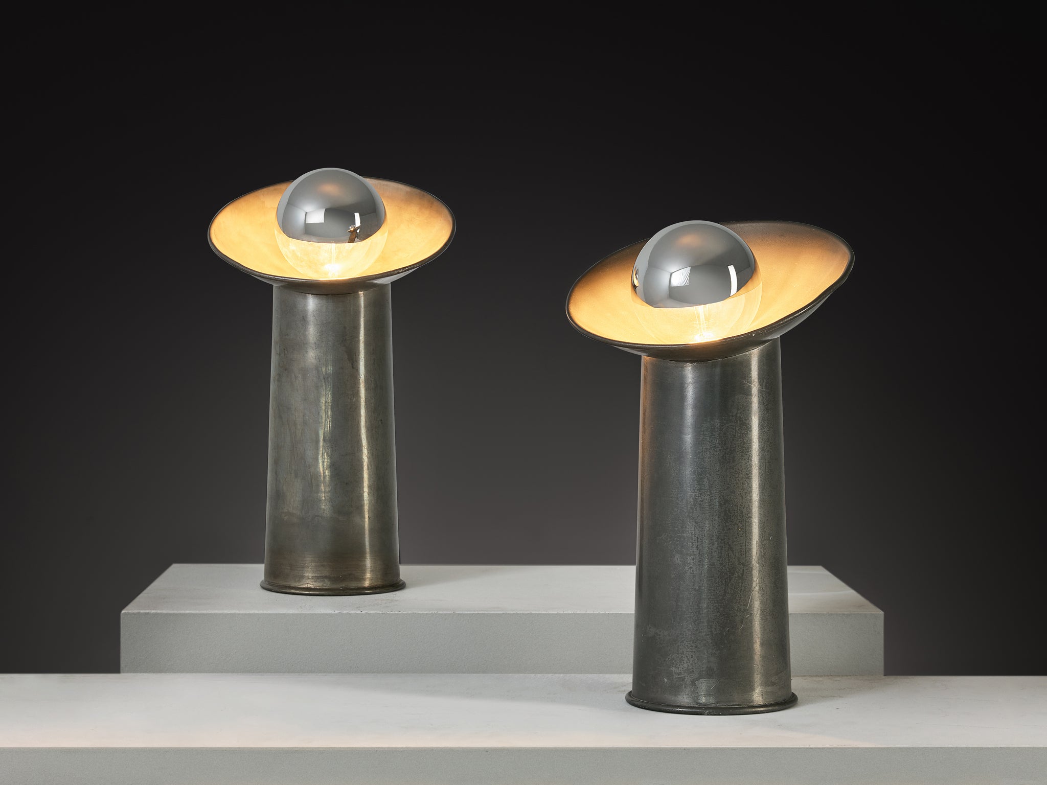 Gjlla Giani for Nucleo Sormani ‘Radar’ Table Lamps Lighting Morentz