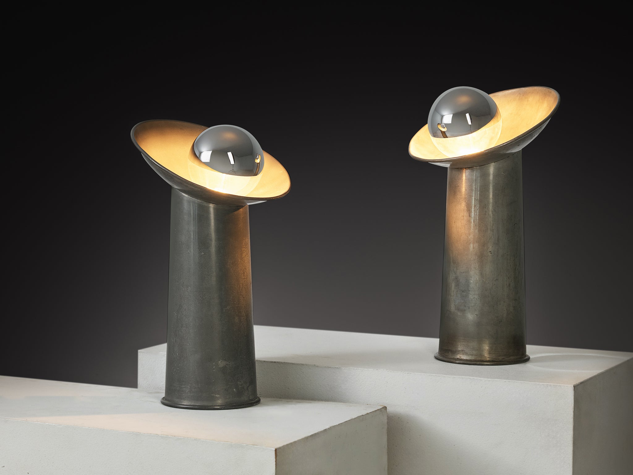 Gjlla Giani for Nucleo Sormani ‘Radar’ Table Lamps Lighting Morentz