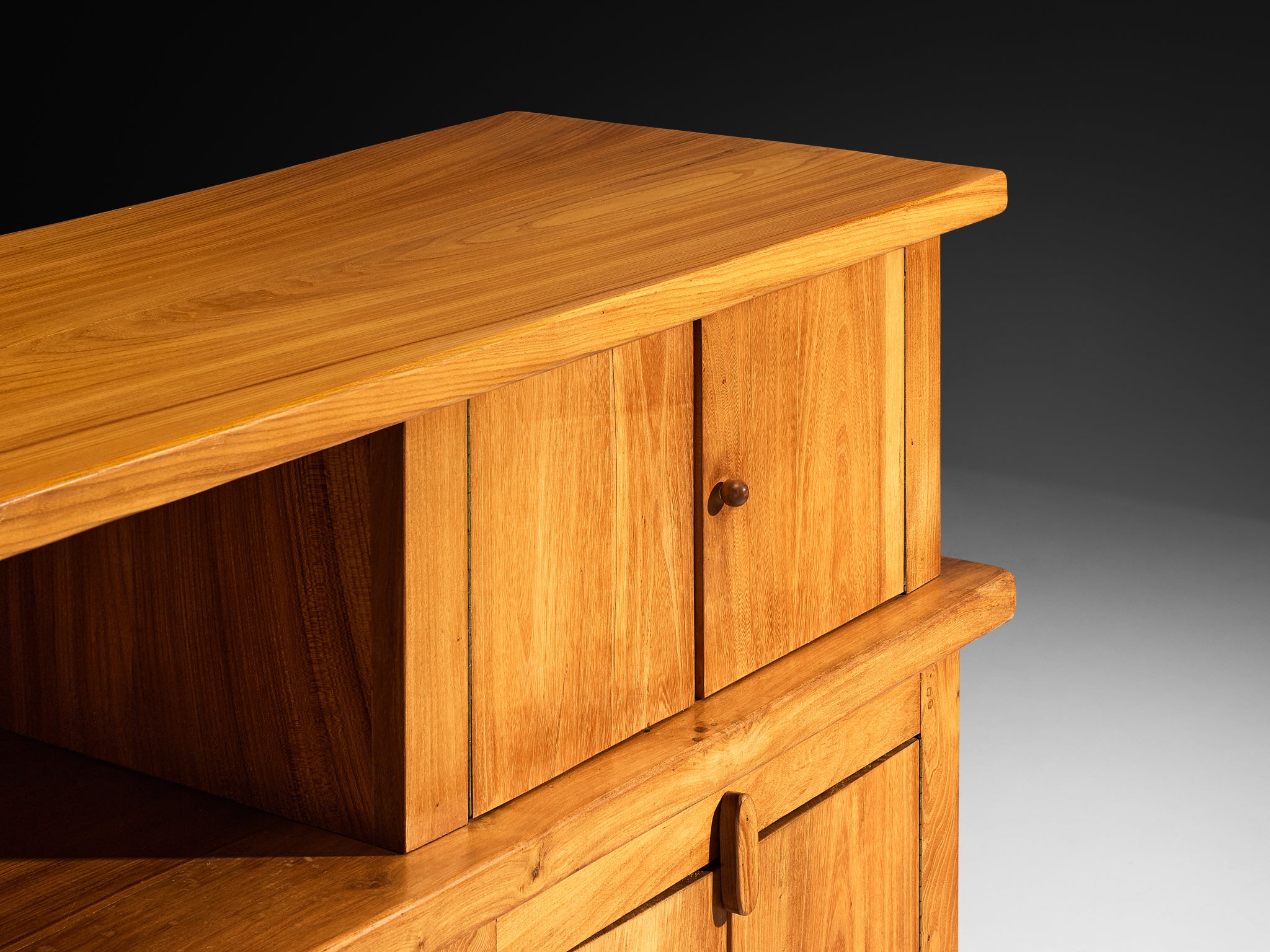 French Sideboard in Solid Elm by Skilled Craftsman Case pieces and storage cabinets Morentz