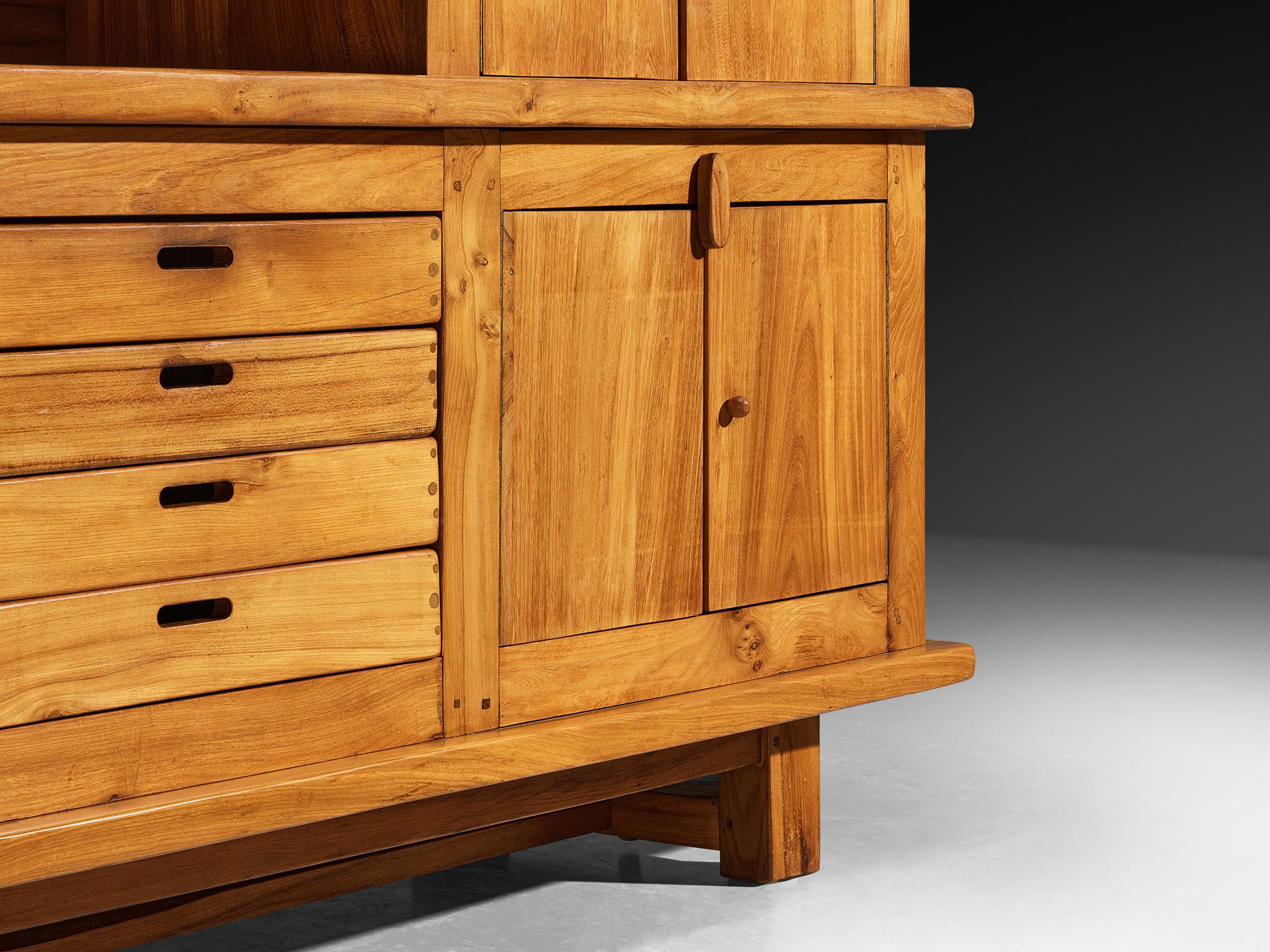 French Sideboard in Solid Elm by Skilled Craftsman Case pieces and storage cabinets Morentz