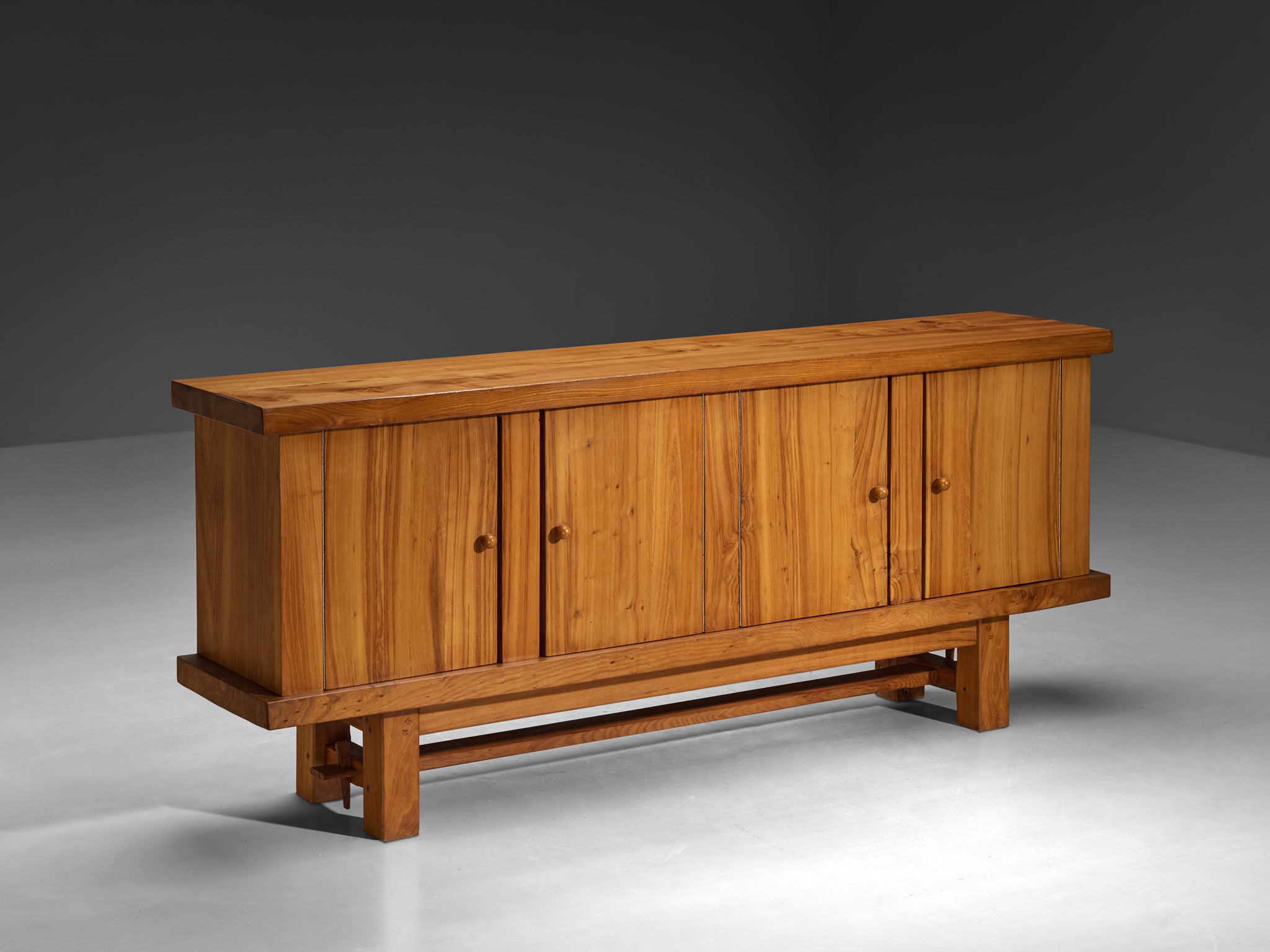 French Sideboard in Solid Elm by Skilled Craftsman Case pieces and storage cabinets Morentz