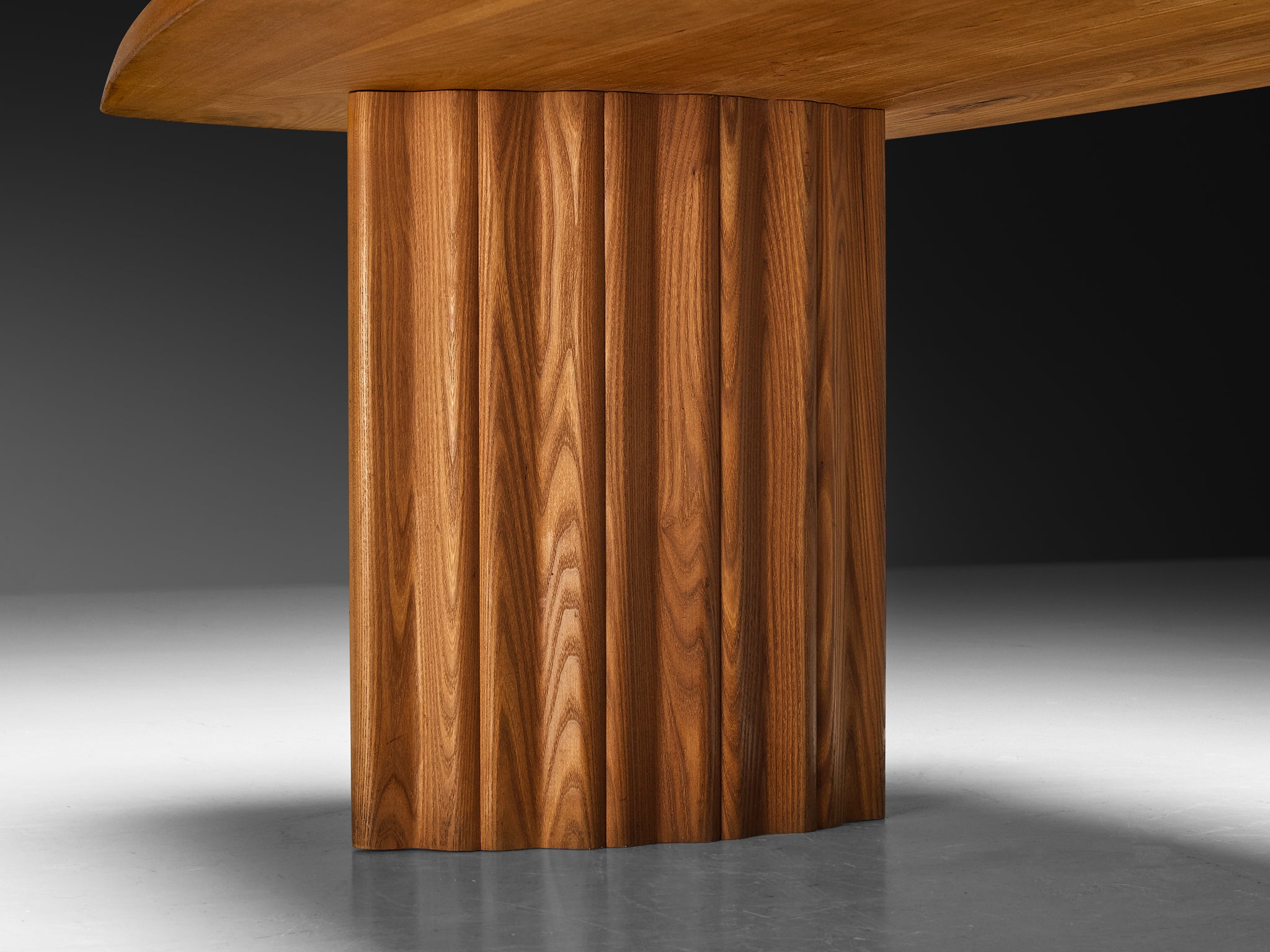 French Seltz Dining Table in Solid Elm Tables Morentz