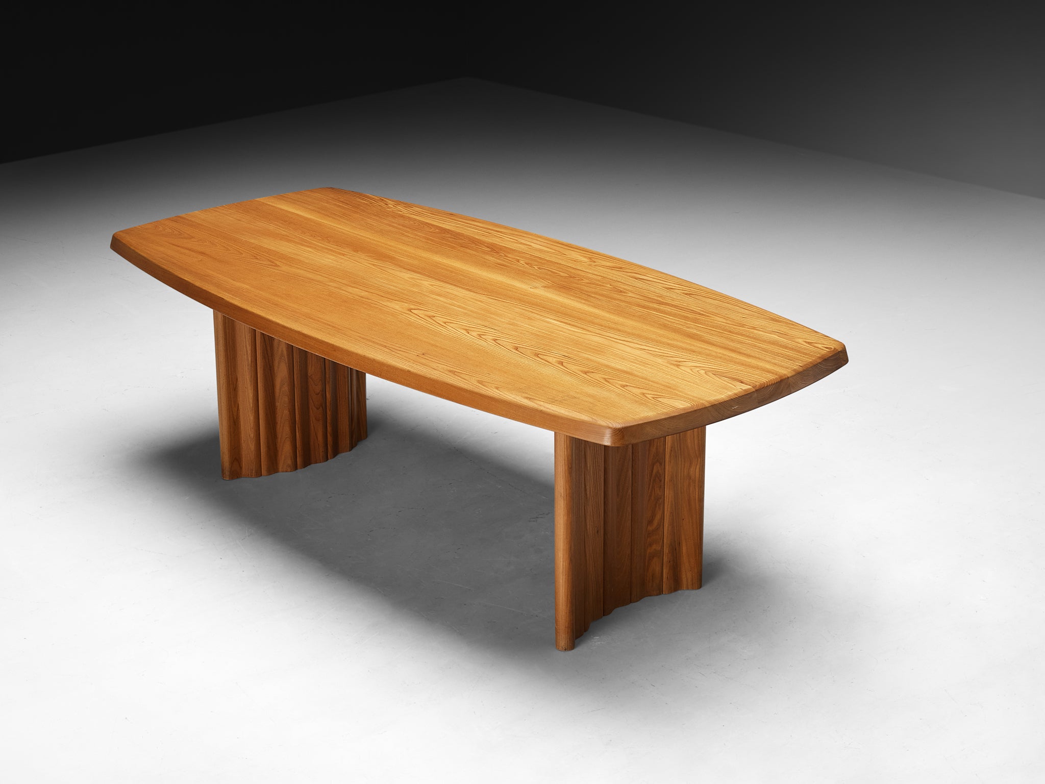 French Seltz Dining Table in Solid Elm Tables Morentz