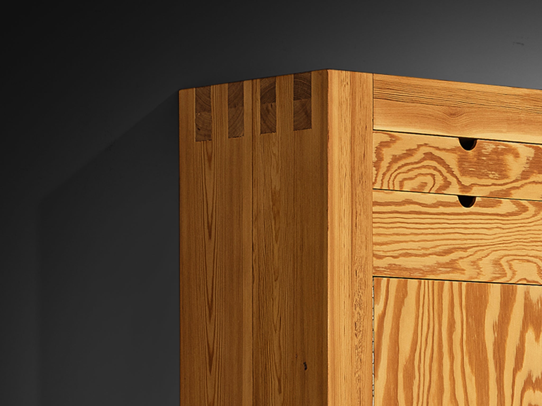 Cubical Cabinet in Oregon Pine Case pieces and storage cabinets Morentz