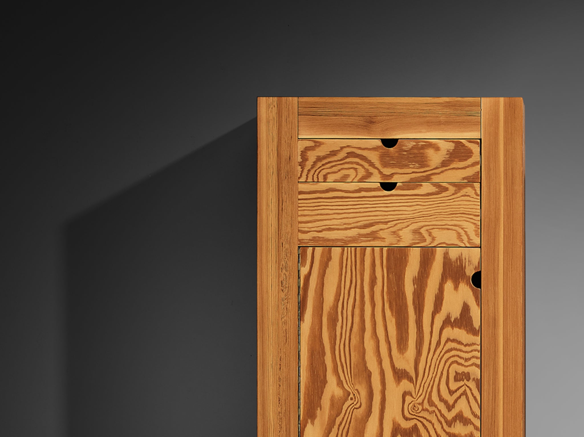 Cubical Cabinet in Oregon Pine Case pieces and storage cabinets Morentz