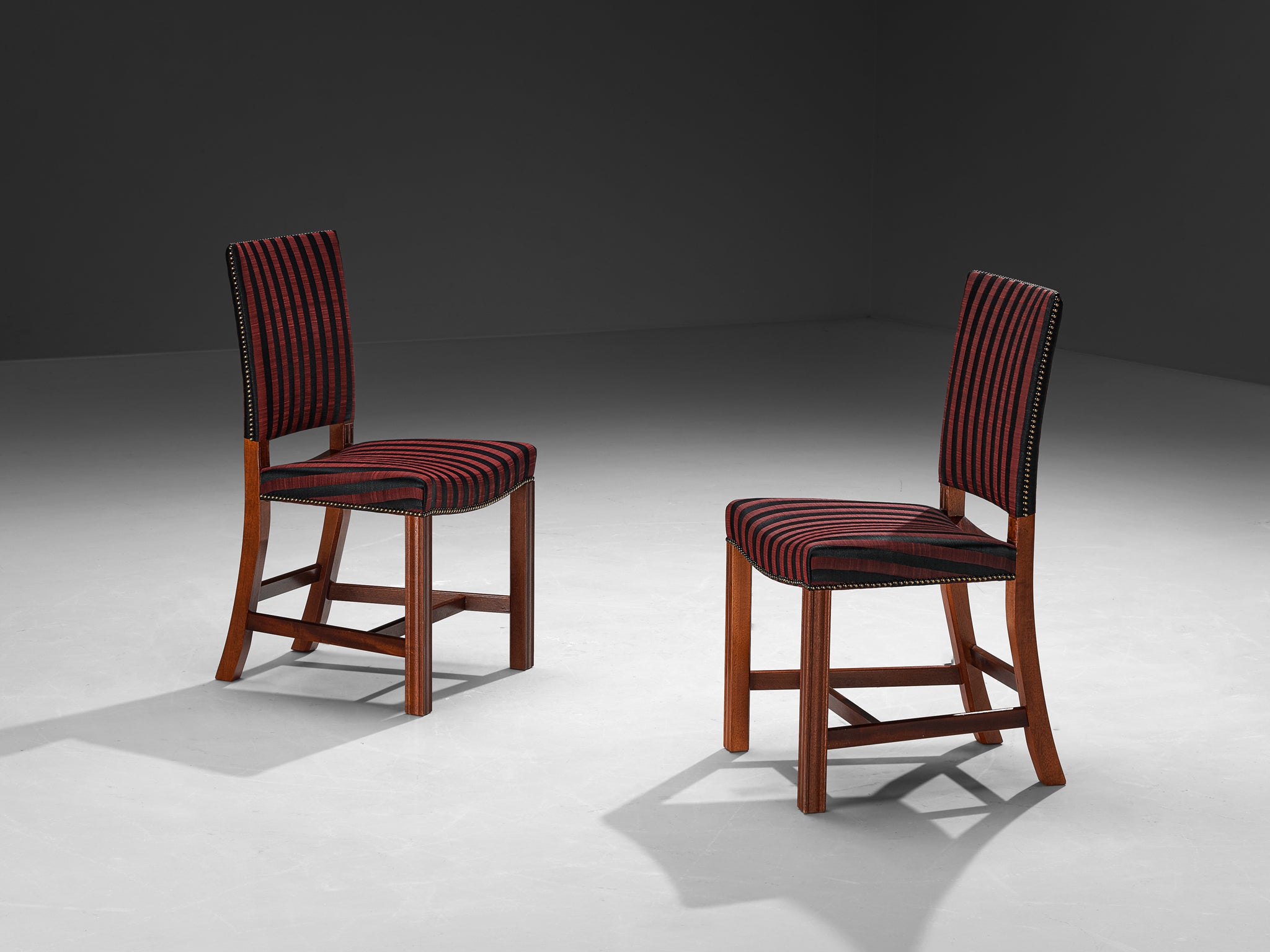 Kaare Klint for Rud. Rasmussens Snedkerier Set of Four Dining Chairs Seating Morentz