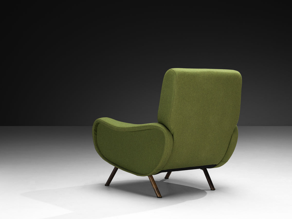 Marco Zanuso for Arflex 'Lady' Armchair in Green Upholstery Seating Morentz