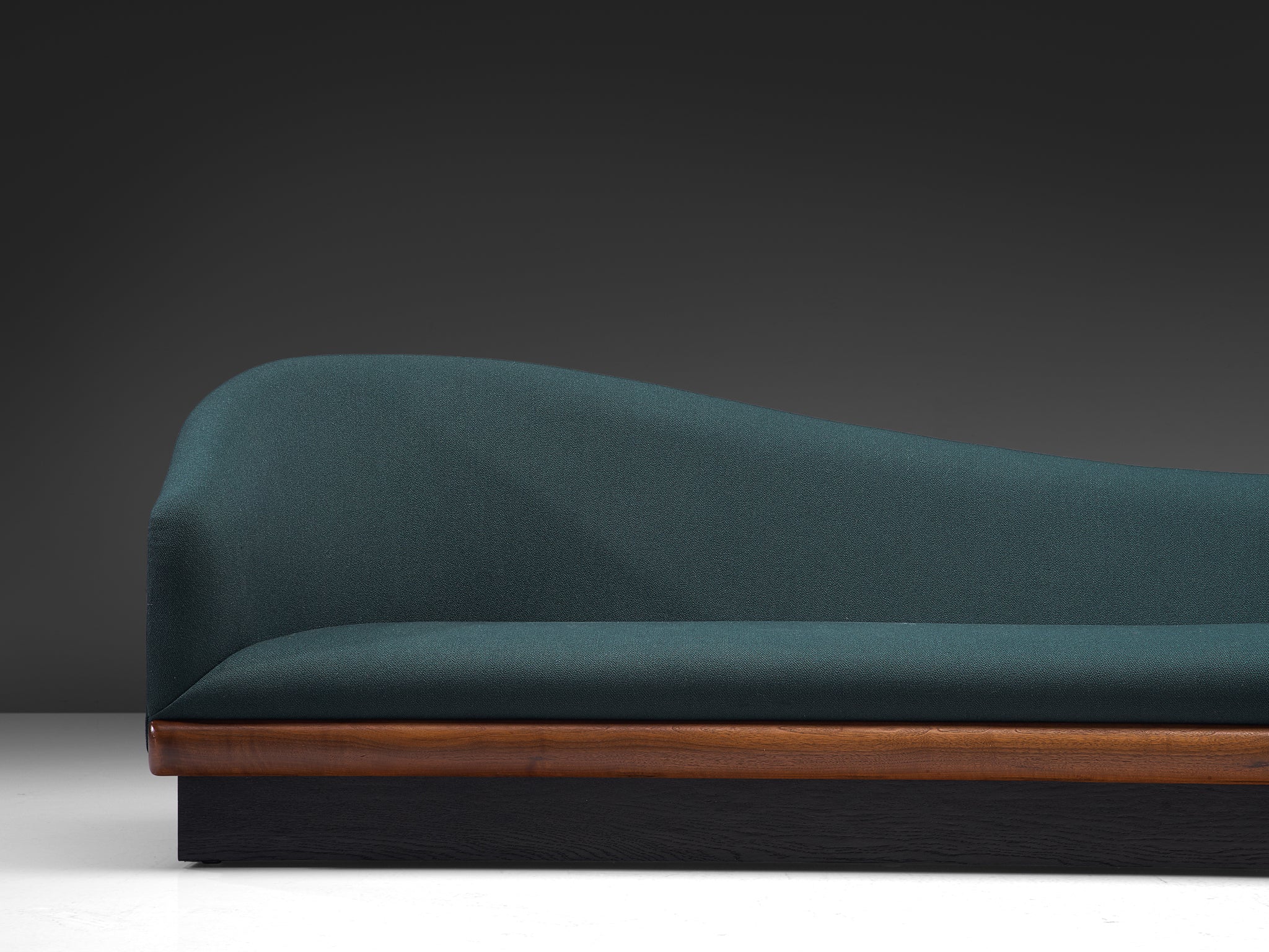 Adrian Pearsall 'Cloud' Sofa in Walnut Seating Morentz