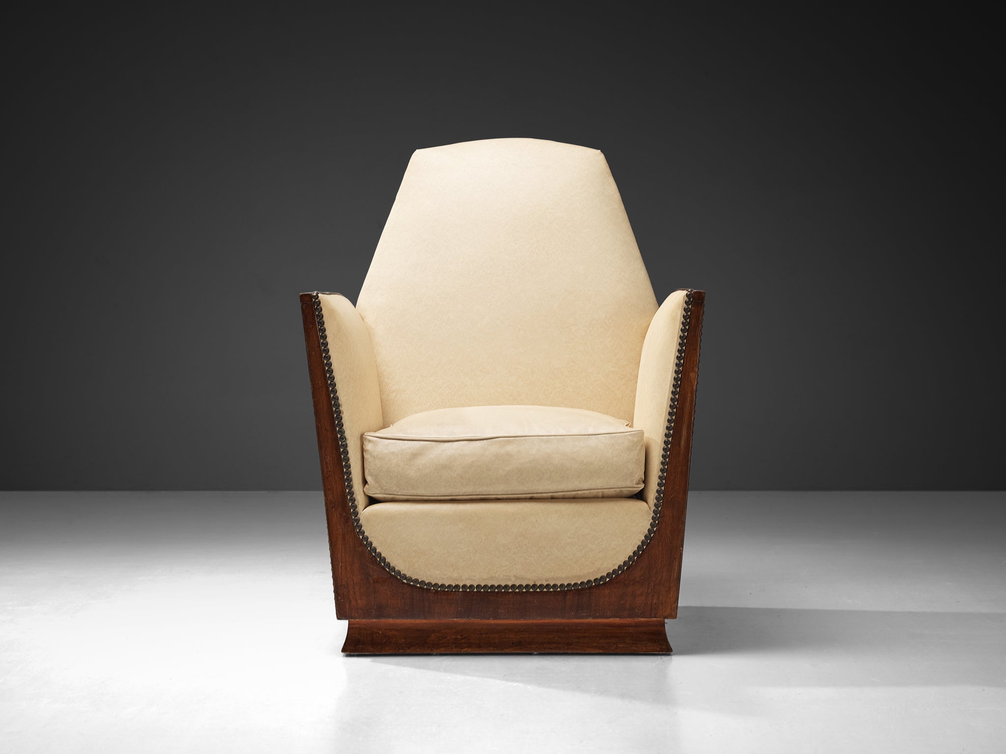 French Art Deco Lounge Chair Seating Morentz