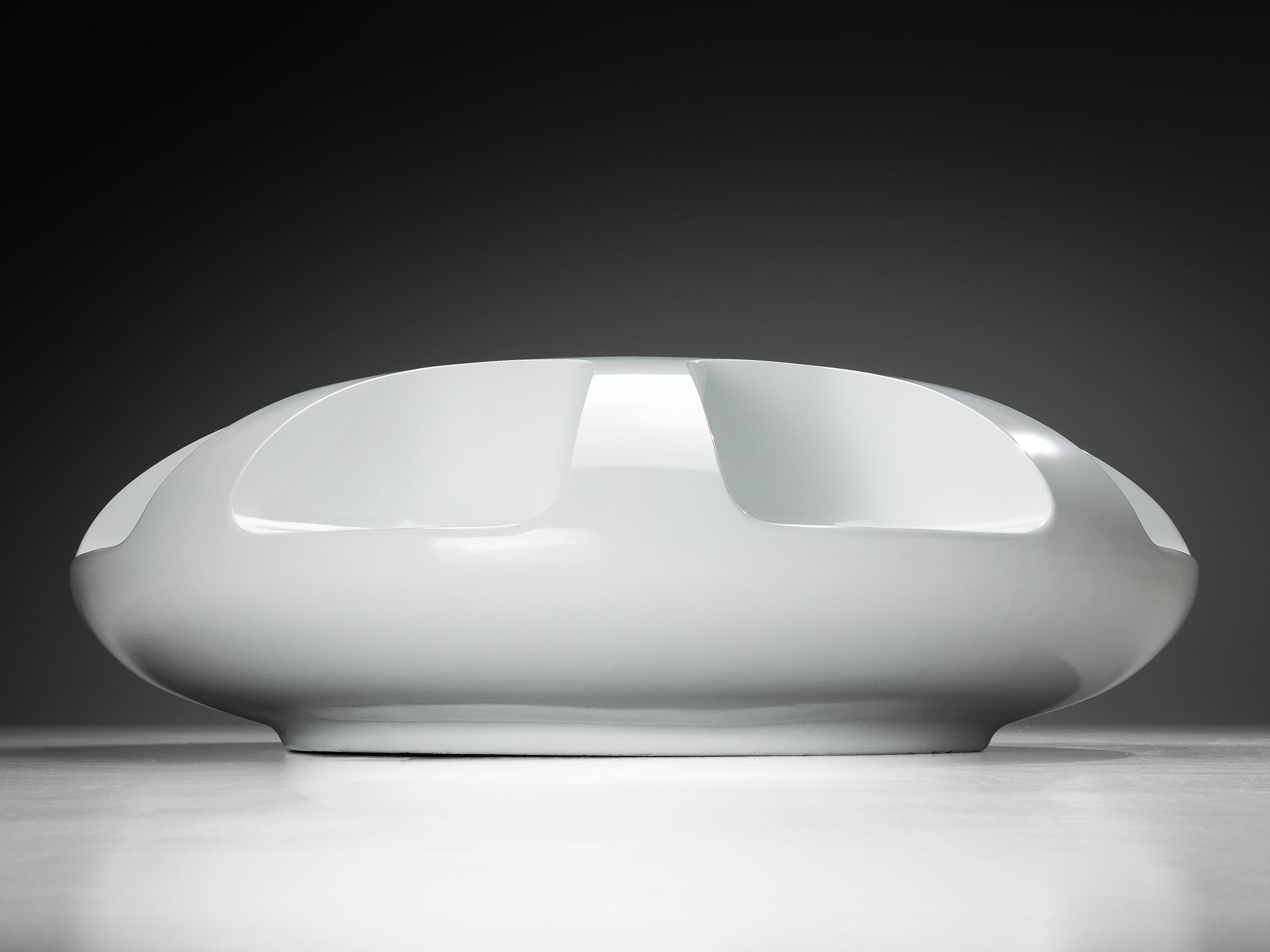 Elsie Crawford for Sintoform 'Carousel' Sofa Bench in Fiberglass